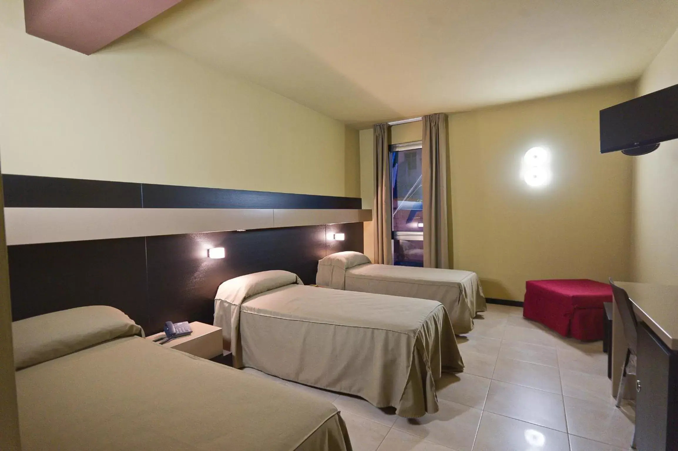 Bed in Melqart Hotel