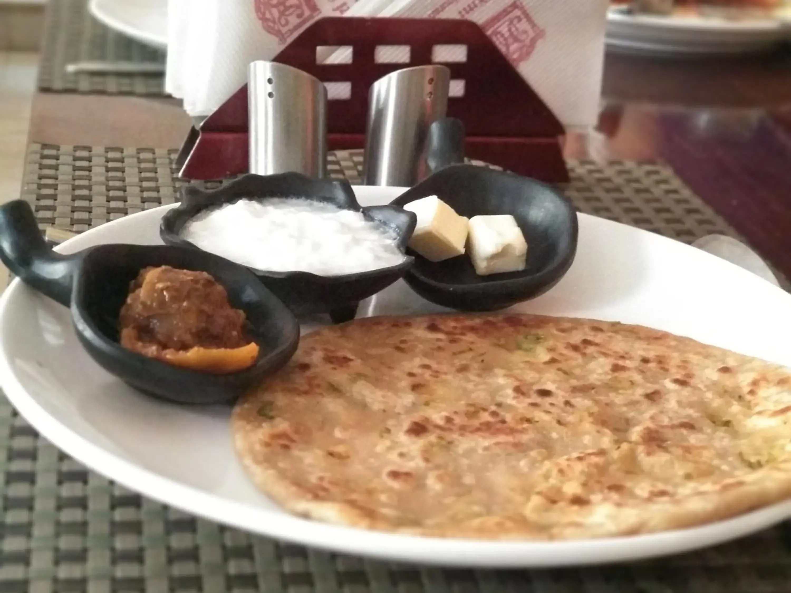 Food close-up in Hotel Laxmi Niwas