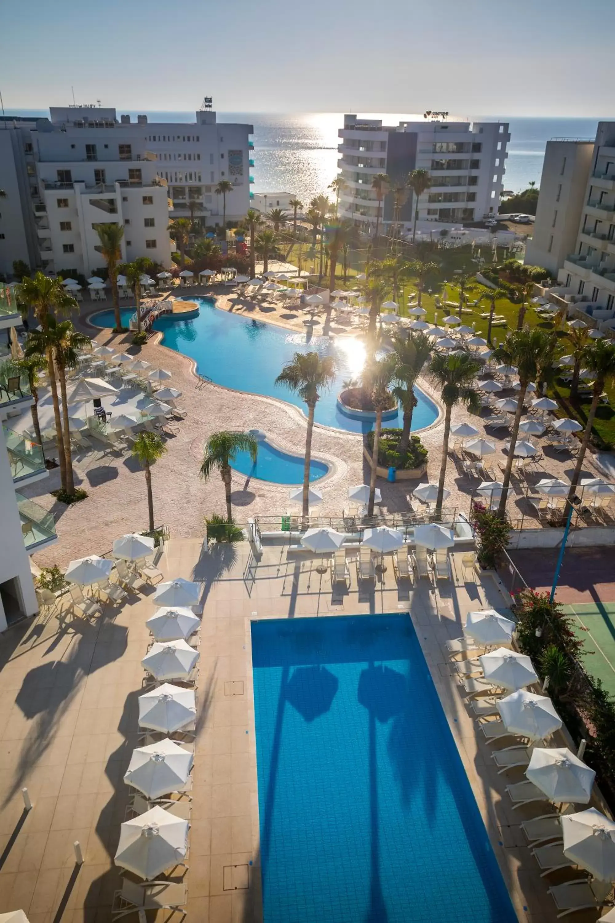 Pool View in Tsokkos Protaras Beach Hotel