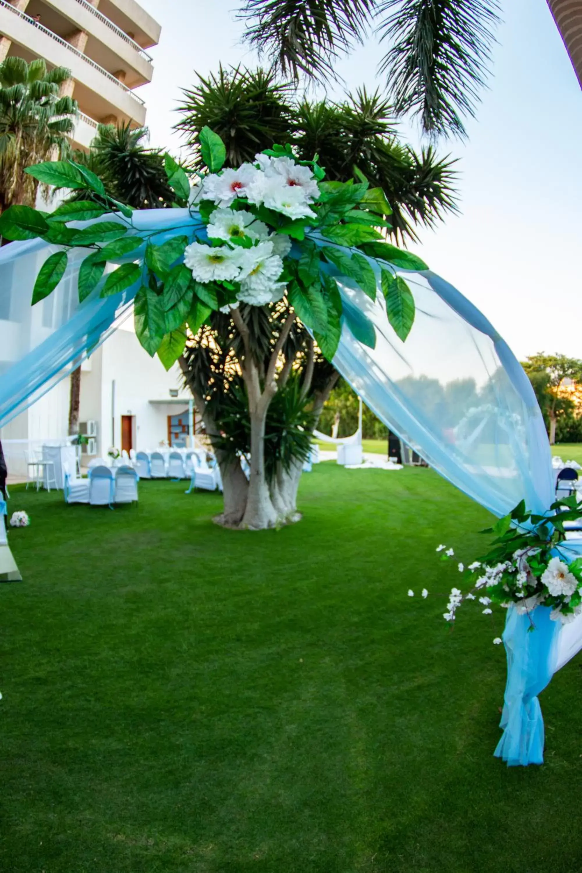 Garden, Banquet Facilities in Mercure Ismailia Forsan Island