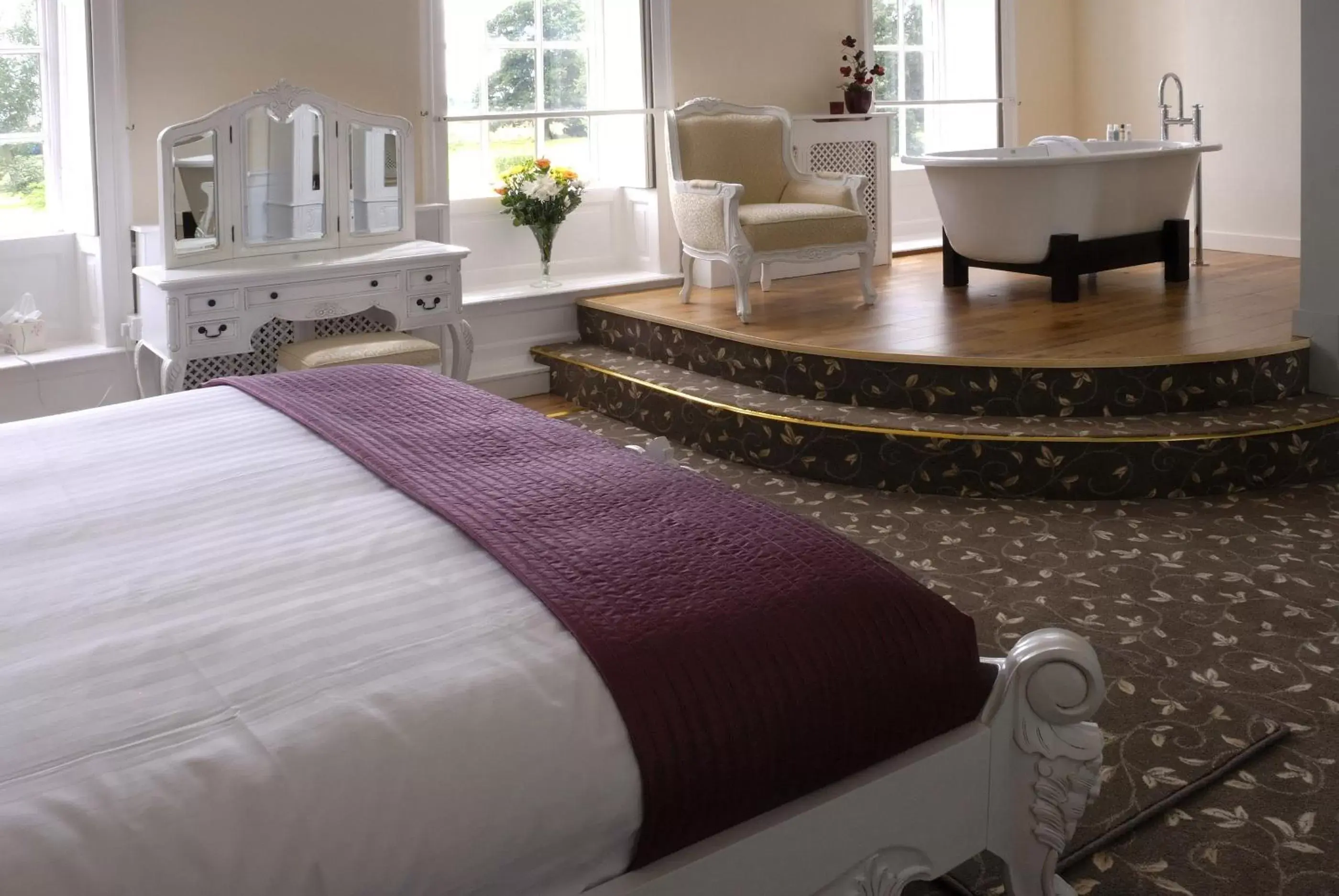 Bedroom, Bed in Haughton Hall