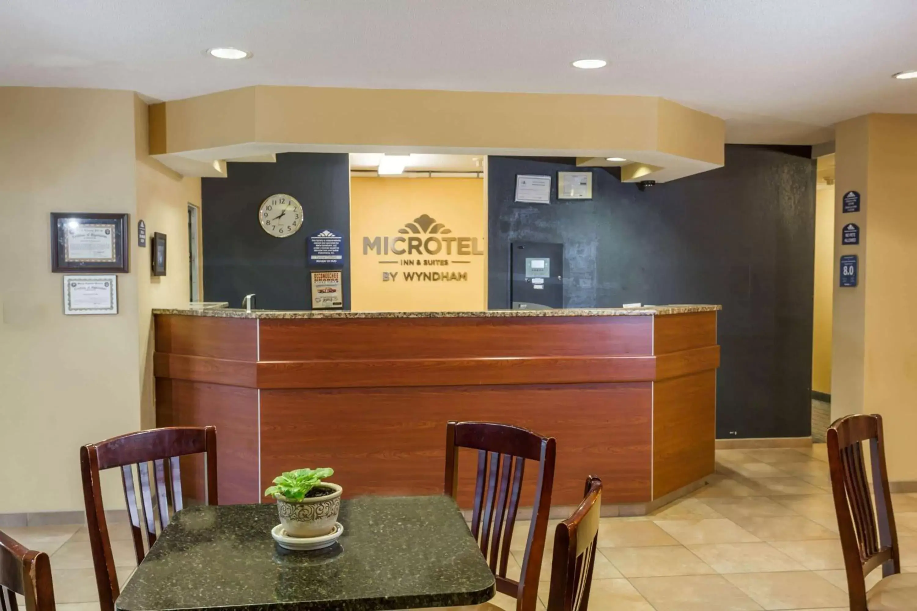 Lobby or reception in Microtel Inn & Suites by Wyndham Hillsborough