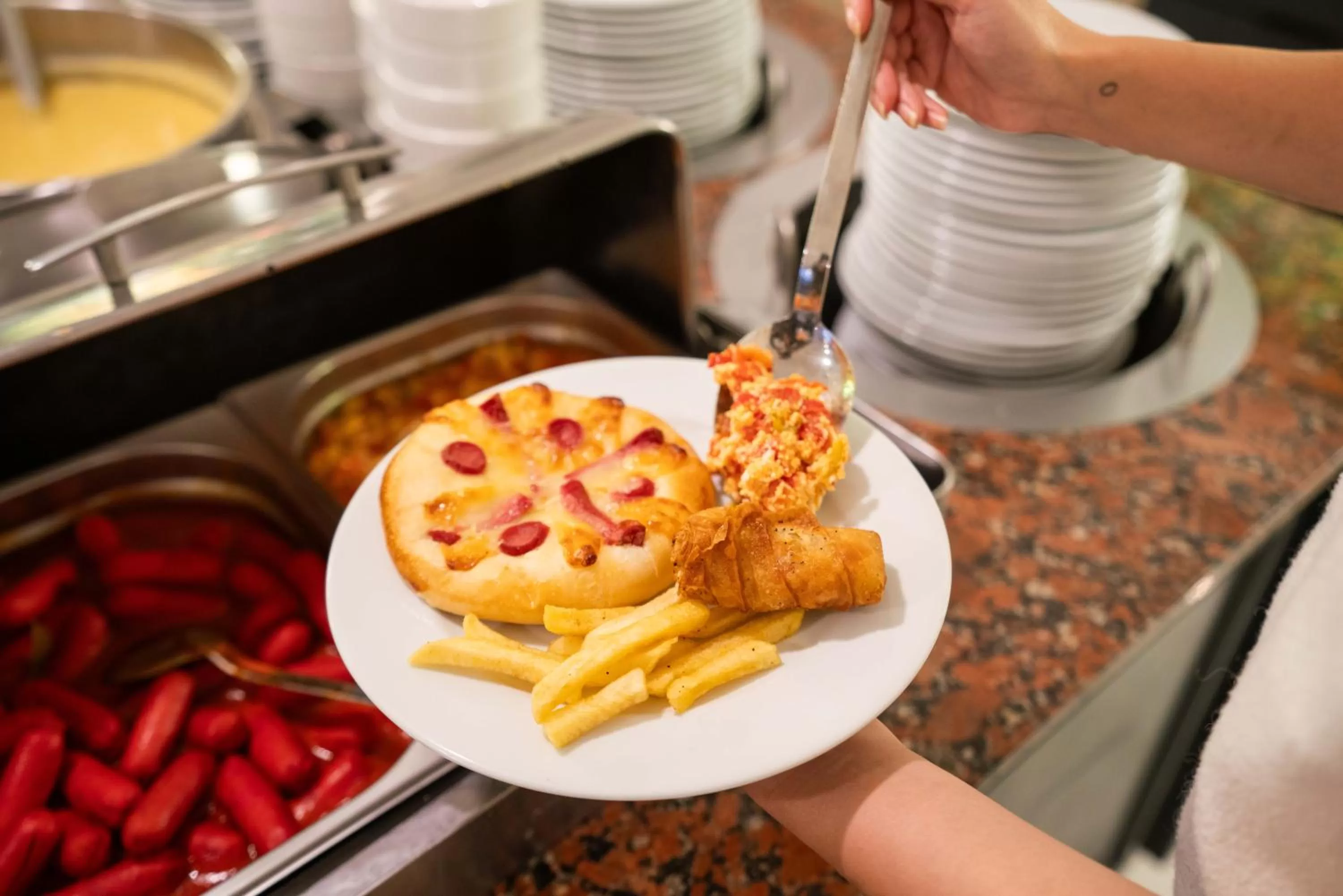 Buffet breakfast in Four Sides Taksim Lion Hotel&Spa