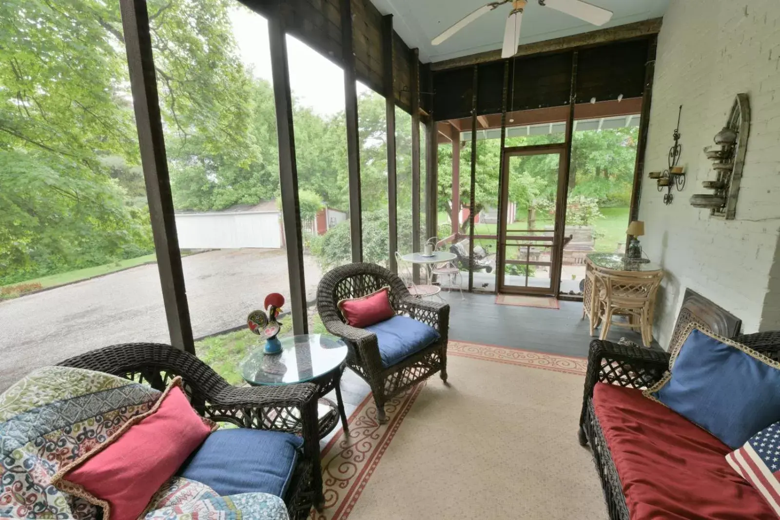 Seating Area in The Pines of Dresden