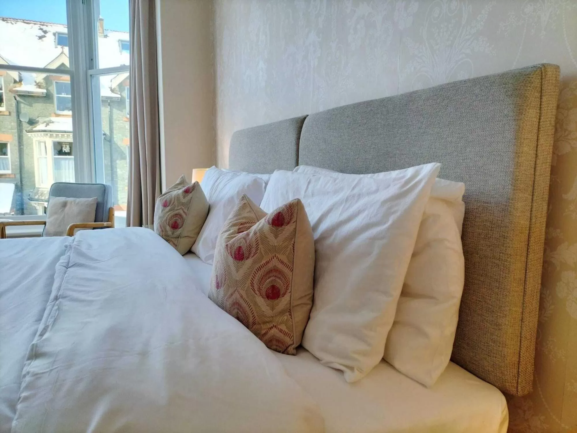 Bedroom, Bed in Clarence House