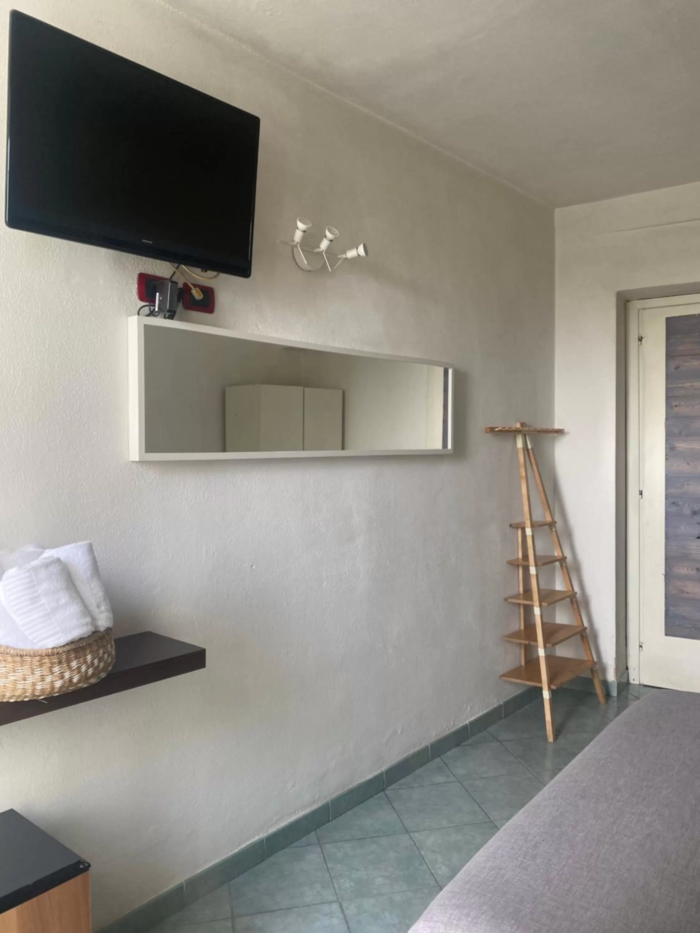 Bedroom in Black Market Hotel