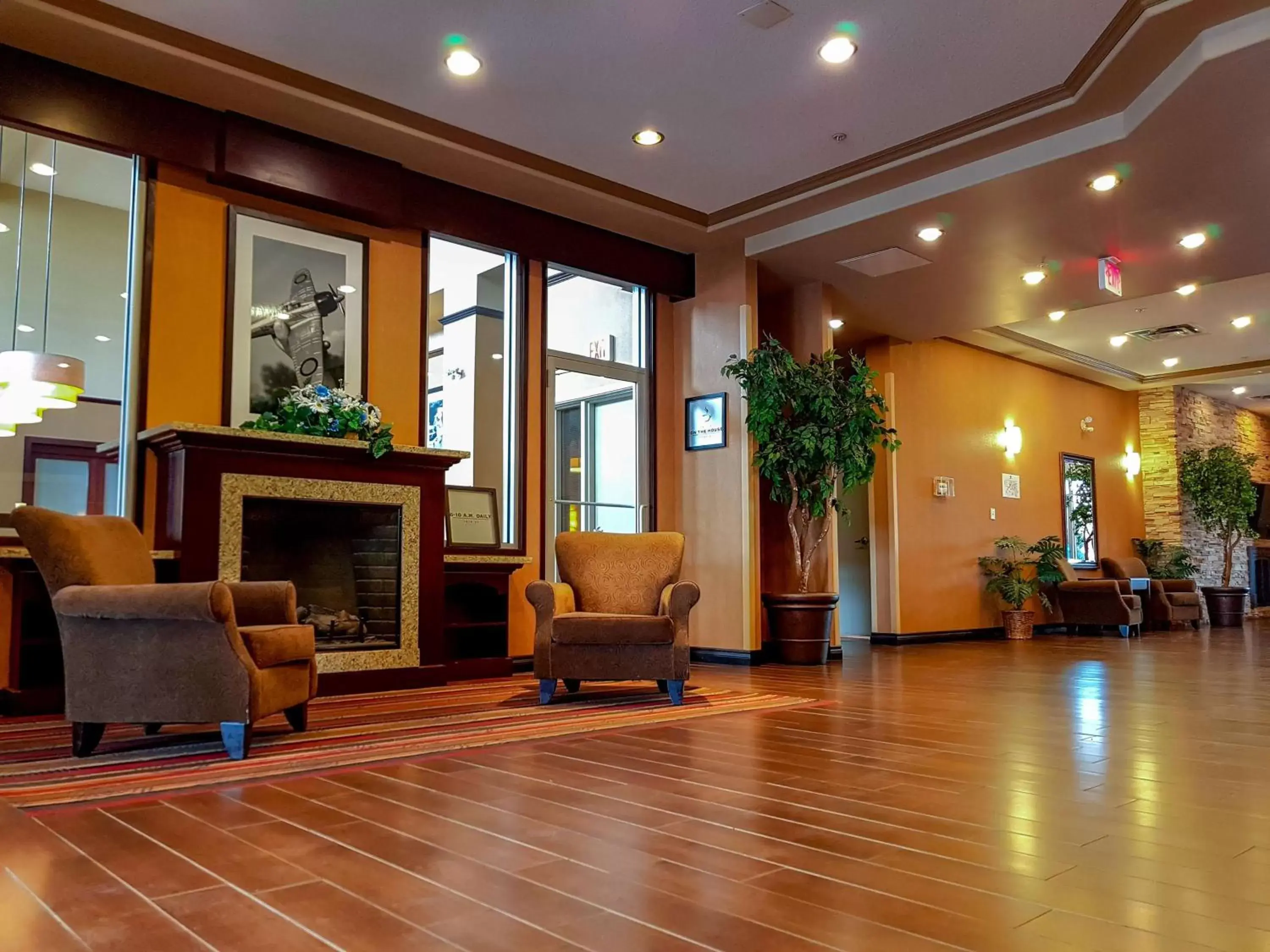 Lobby or reception, Lobby/Reception in Hampton Inn & Suites by Hilton Edmonton International Airport