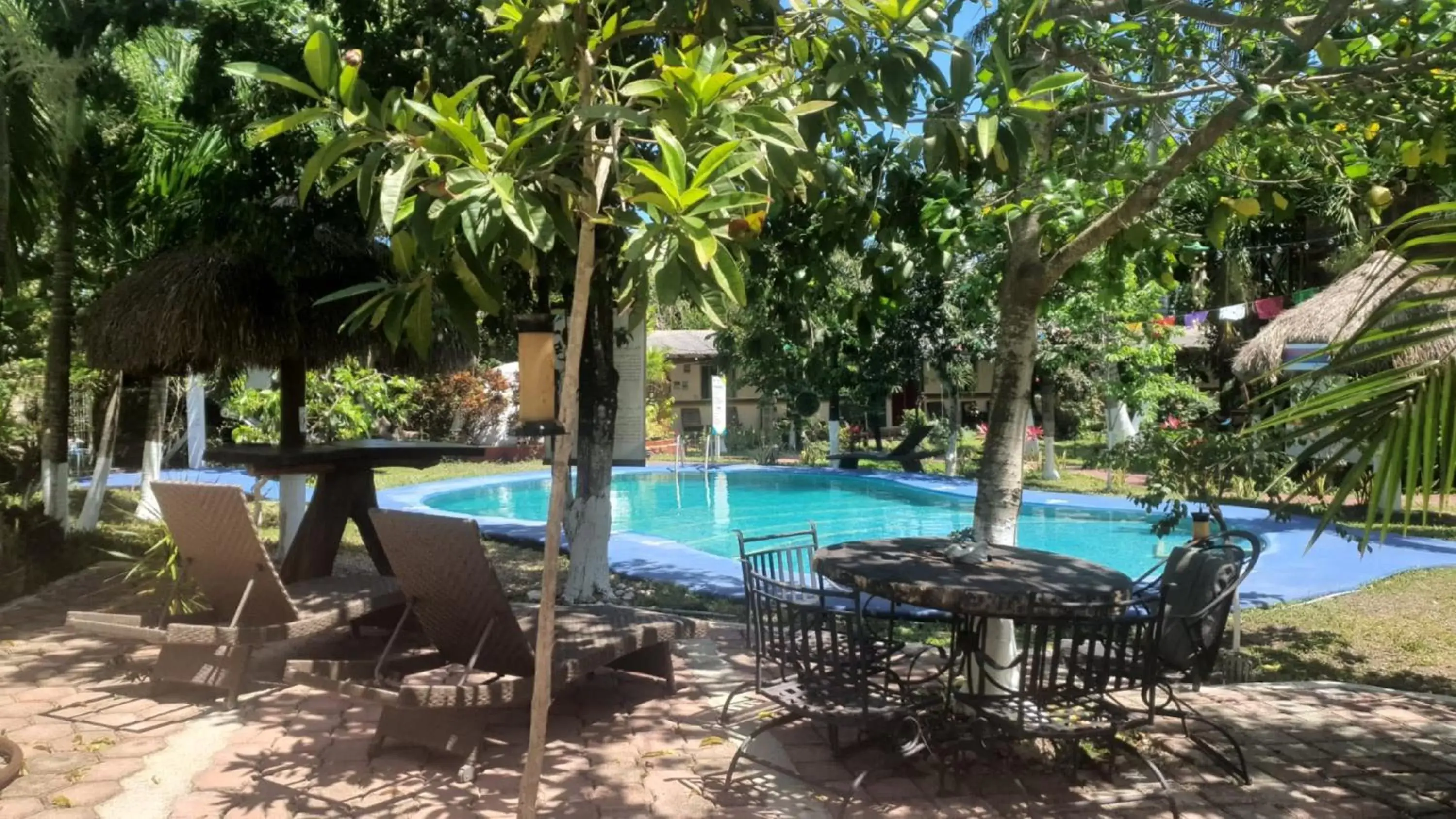 Garden, Swimming Pool in Cabañas Colibrí
