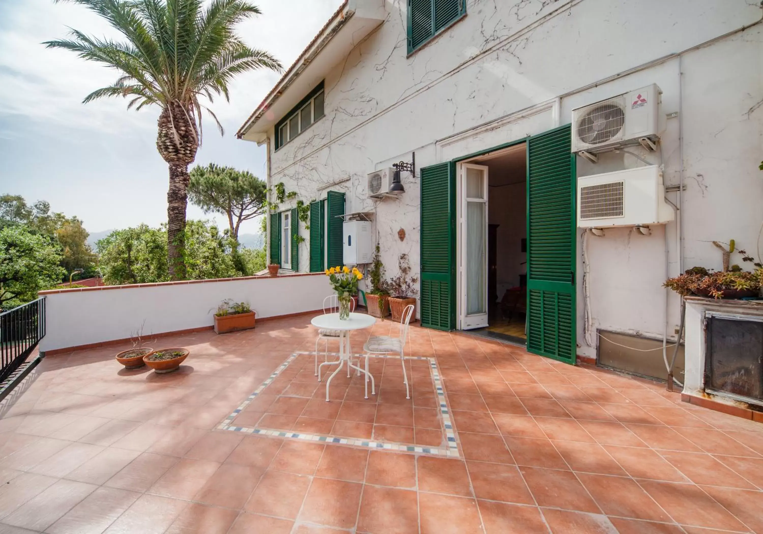 Balcony/Terrace in B&B Casina de Goyzueta