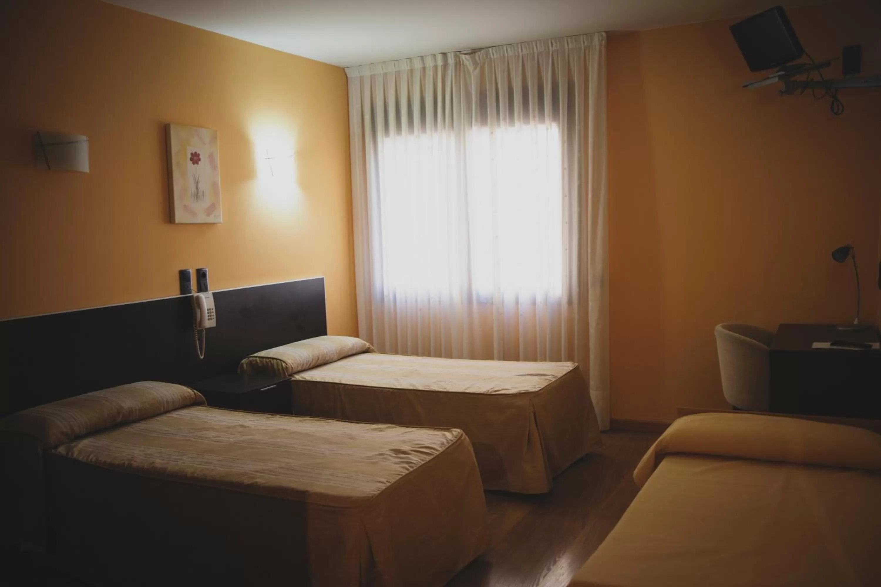 Bed in Hotel La Bodega