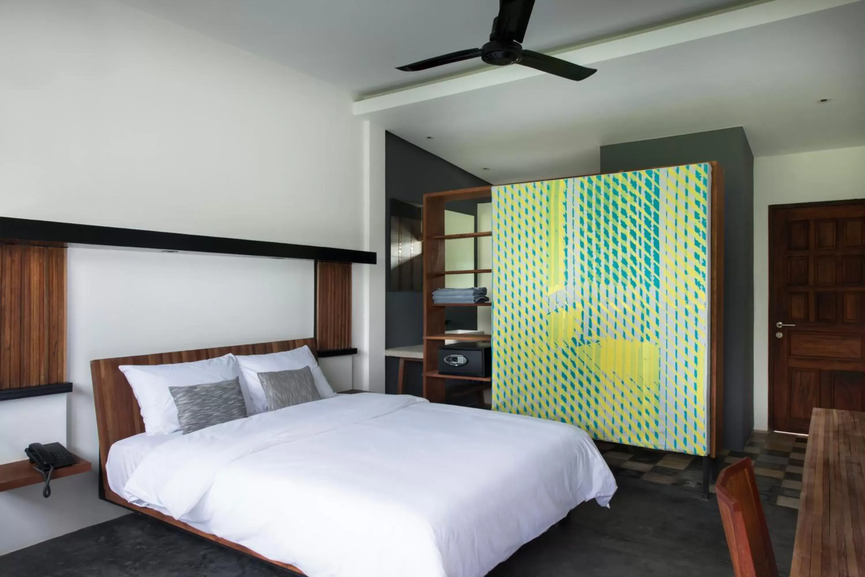 Decorative detail, Bed in Pages Rooms Hotel Decorative detail, Bed in Pages Rooms Hotel