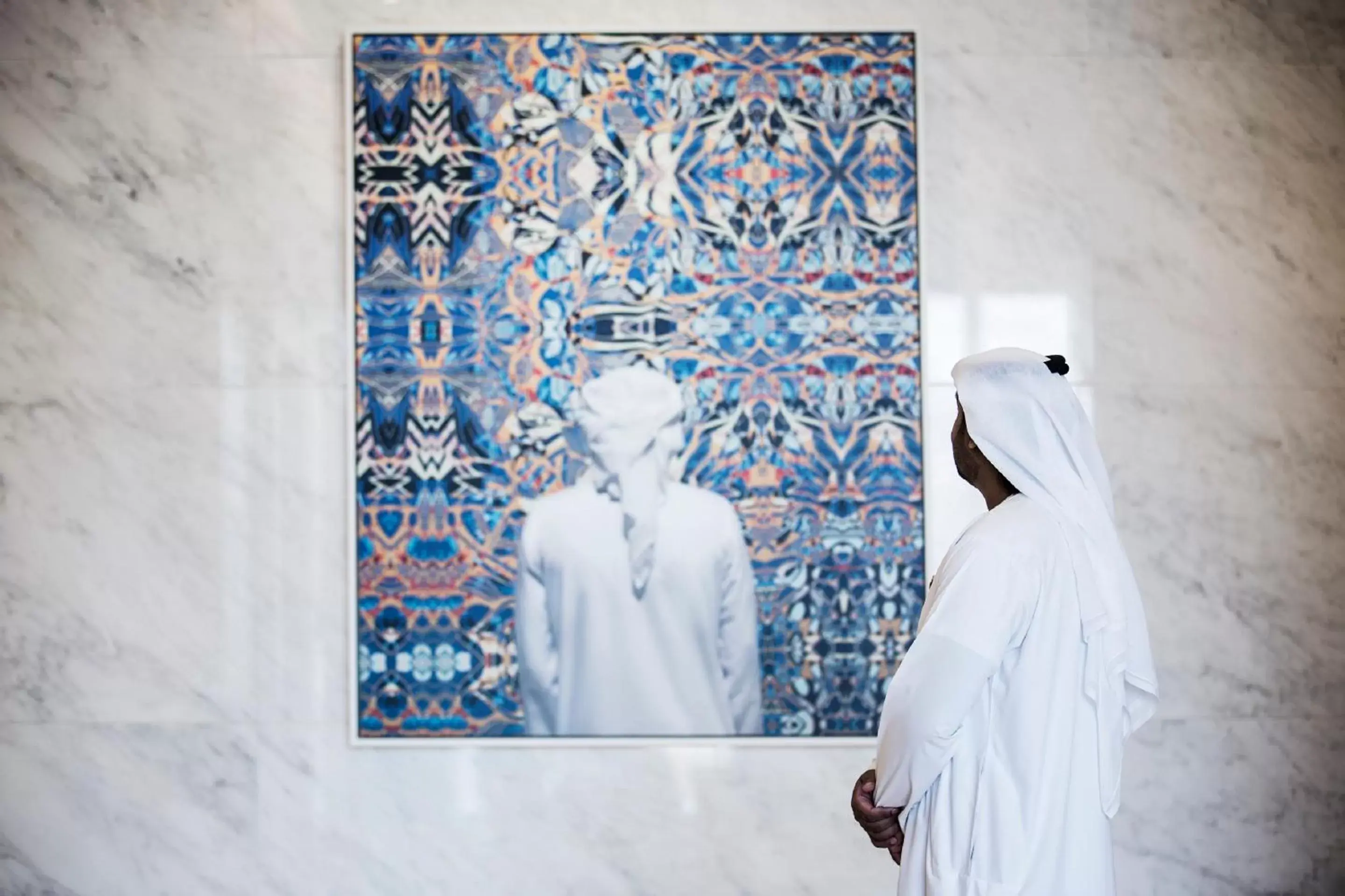 Decorative detail in Four Seasons Hotel Abu Dhabi at Al Maryah Island