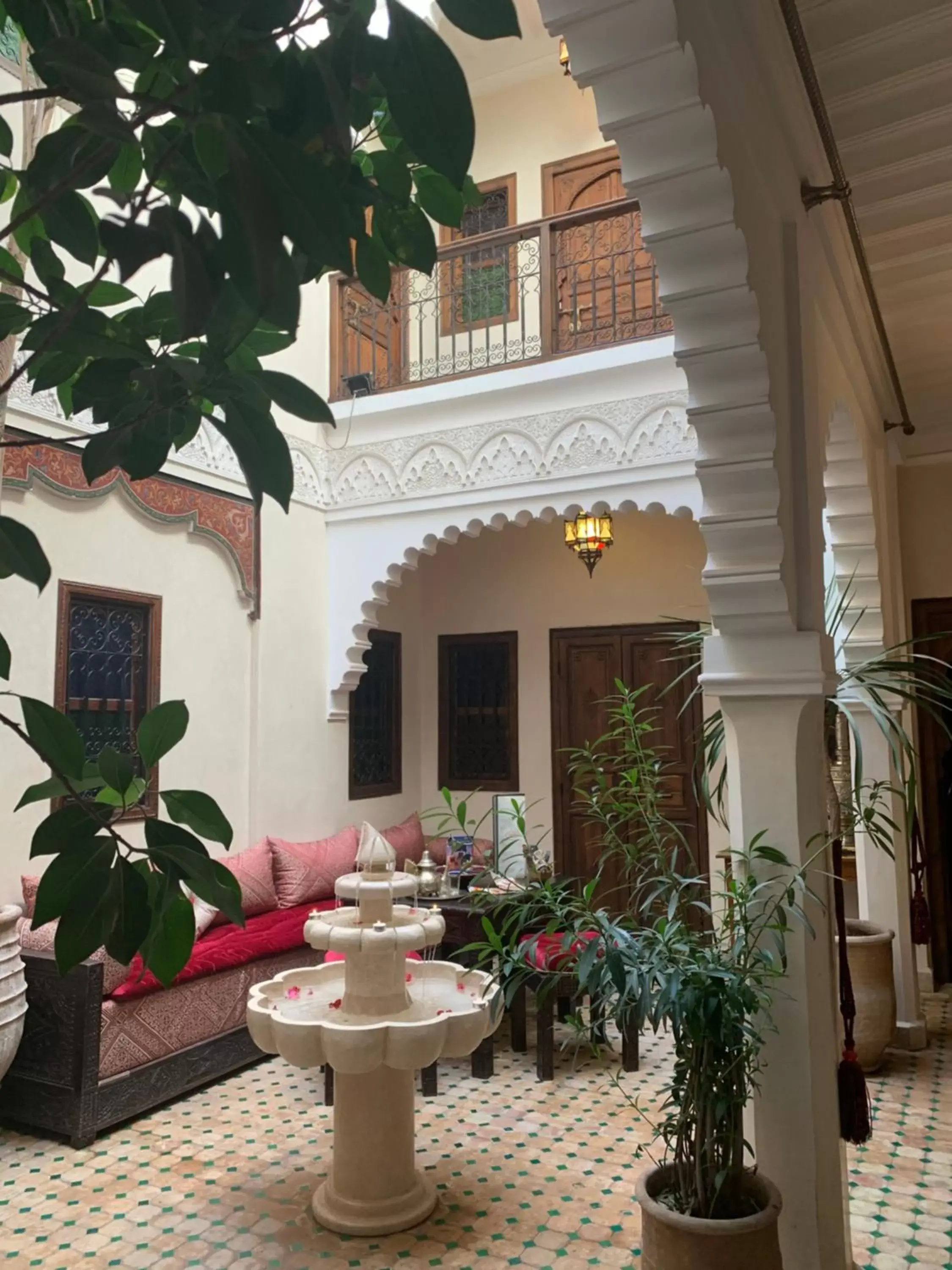 Patio in Riad Ghali Hotel & SPA