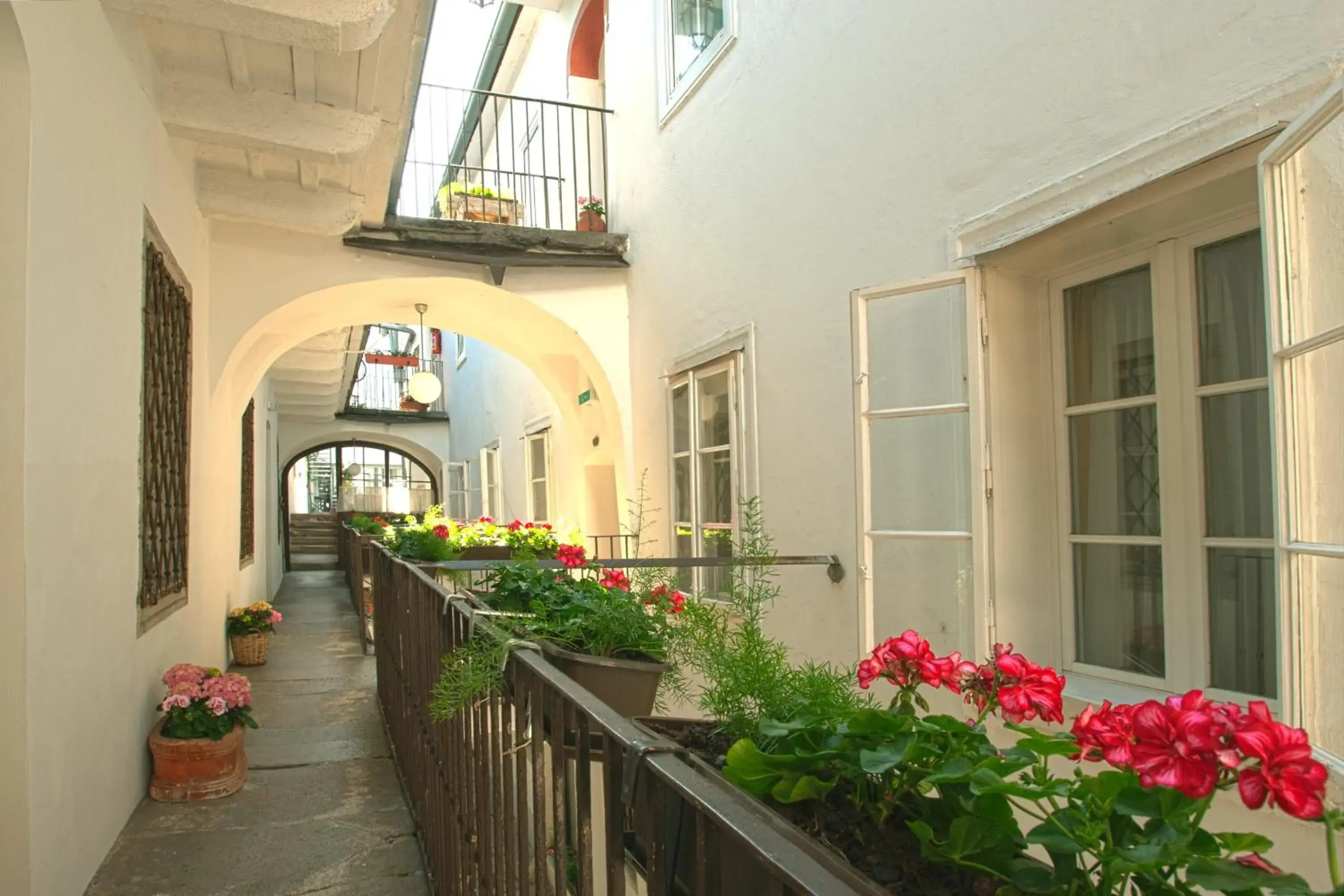 Balcony/Terrace in Austria Classic Hotel Wolfinger - Hauptplatz