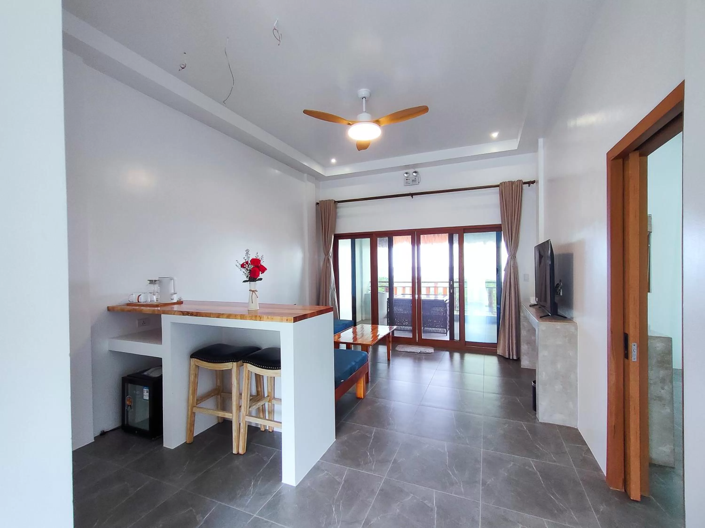 Living room in Bohol Coastal View Hotel