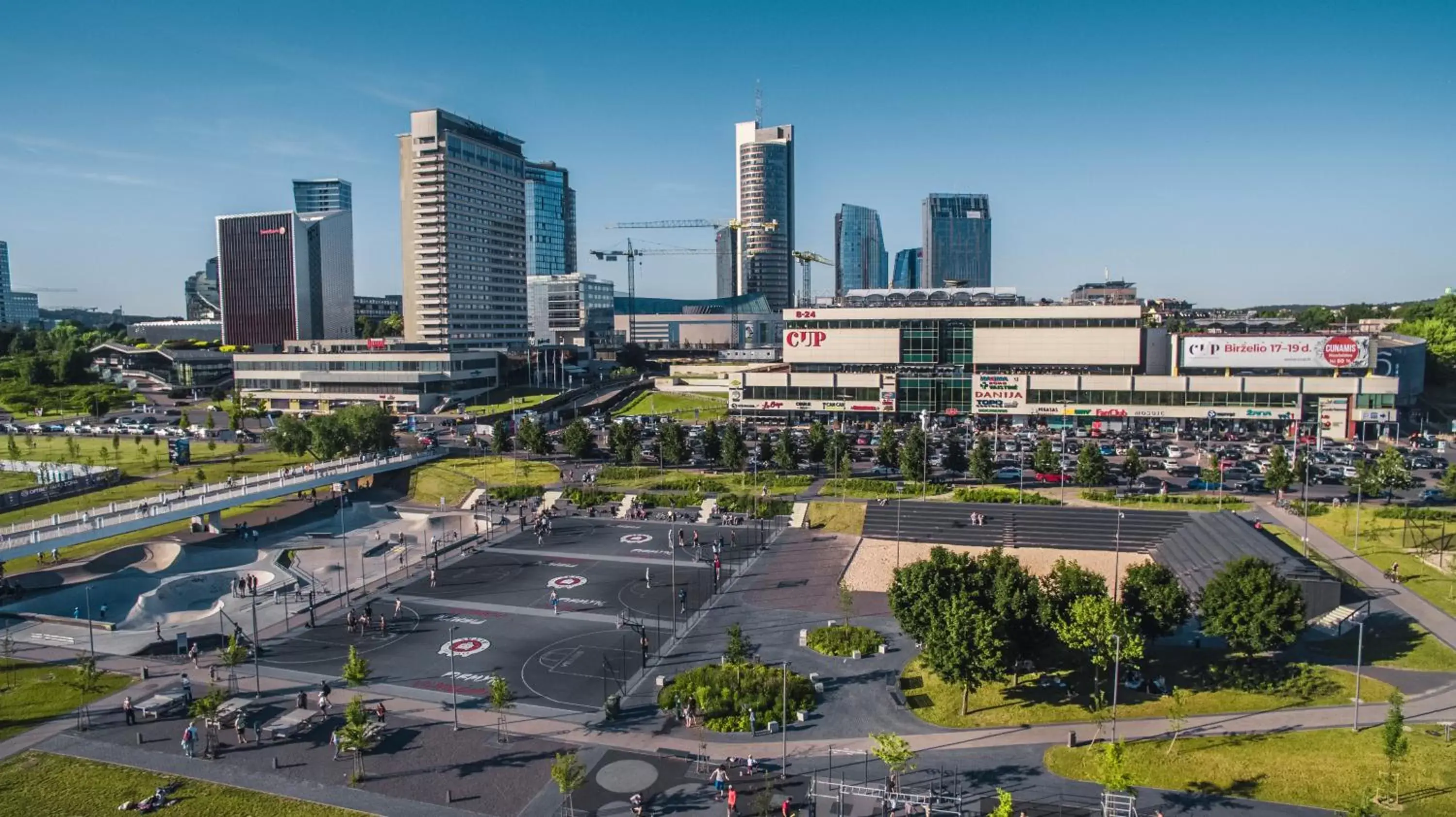 Property building in Radisson Blu Hotel Lietuva