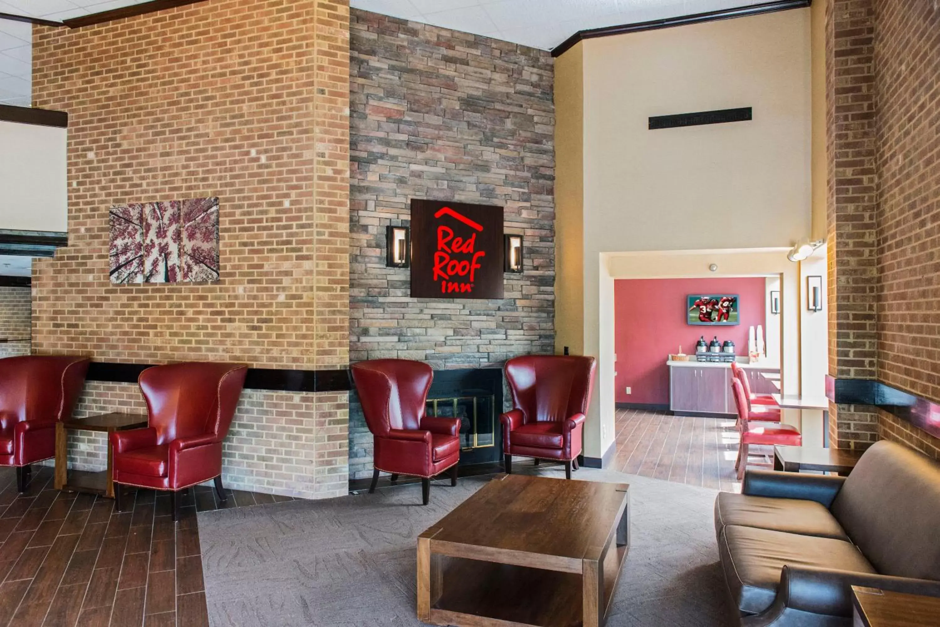 Lobby or reception, Lobby/Reception in Red Roof Inn Raleigh Southwest - Cary