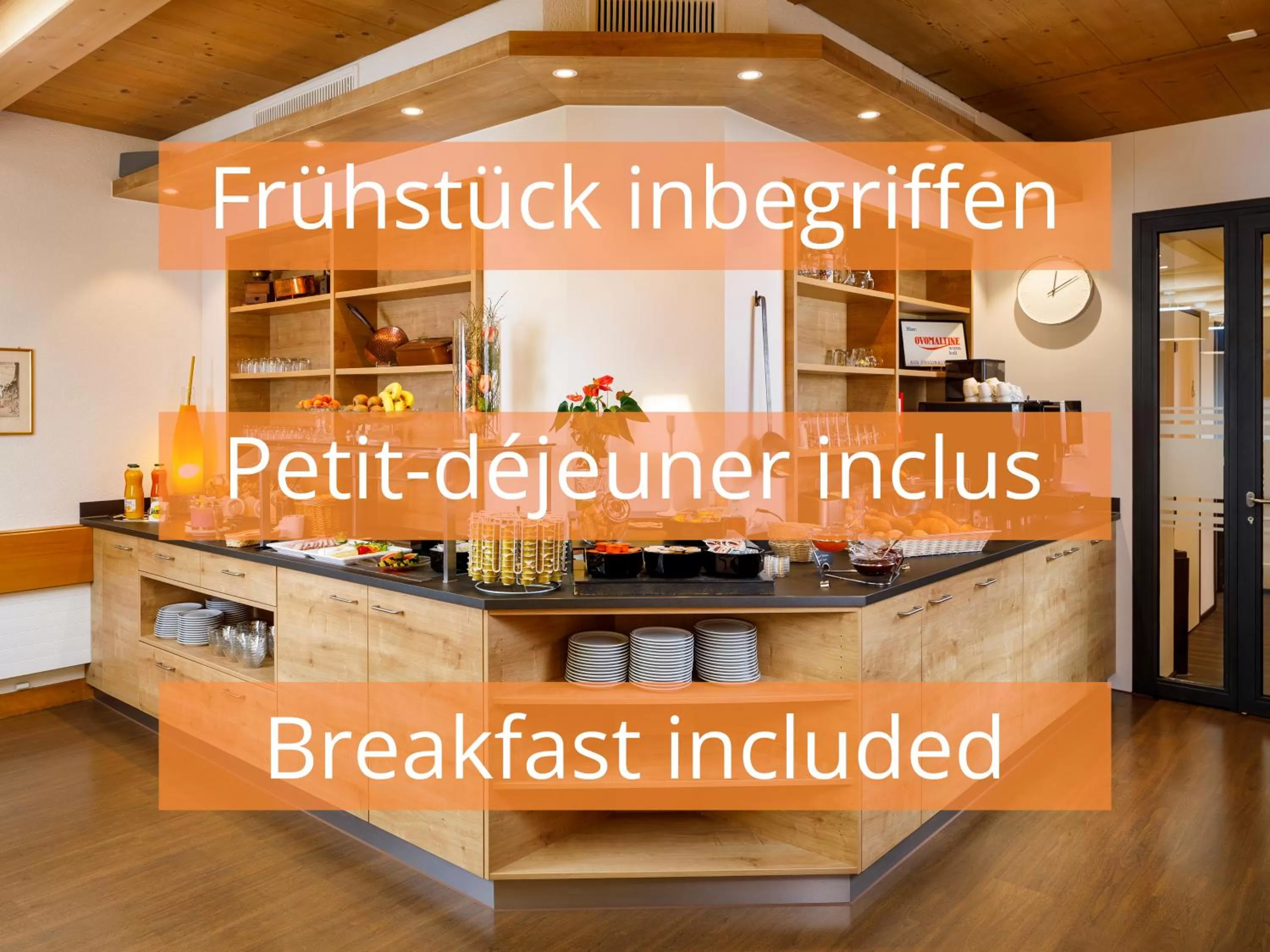 Breakfast in Hotel Jardin Bern