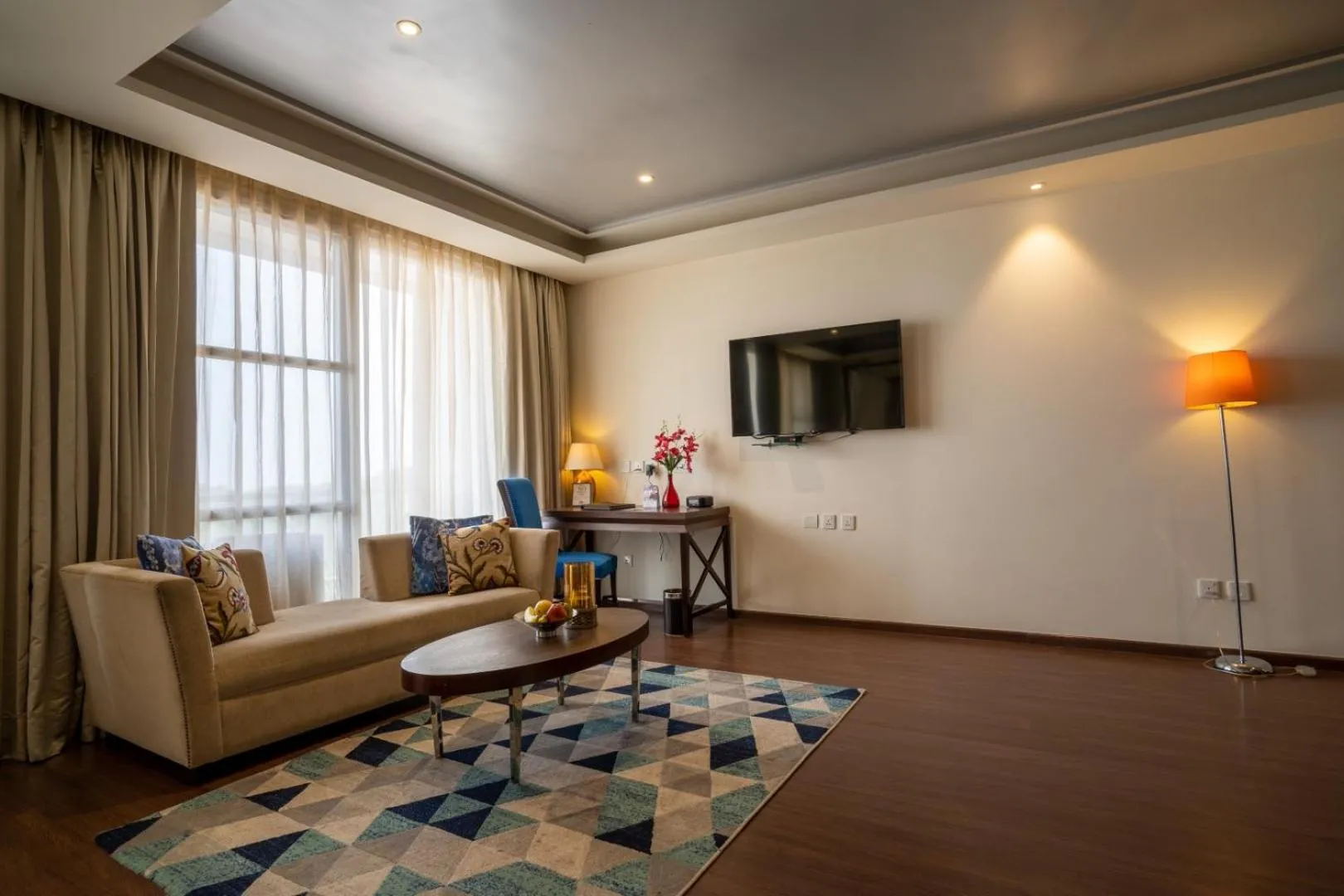 Living room in Indraprastha Spa Resort