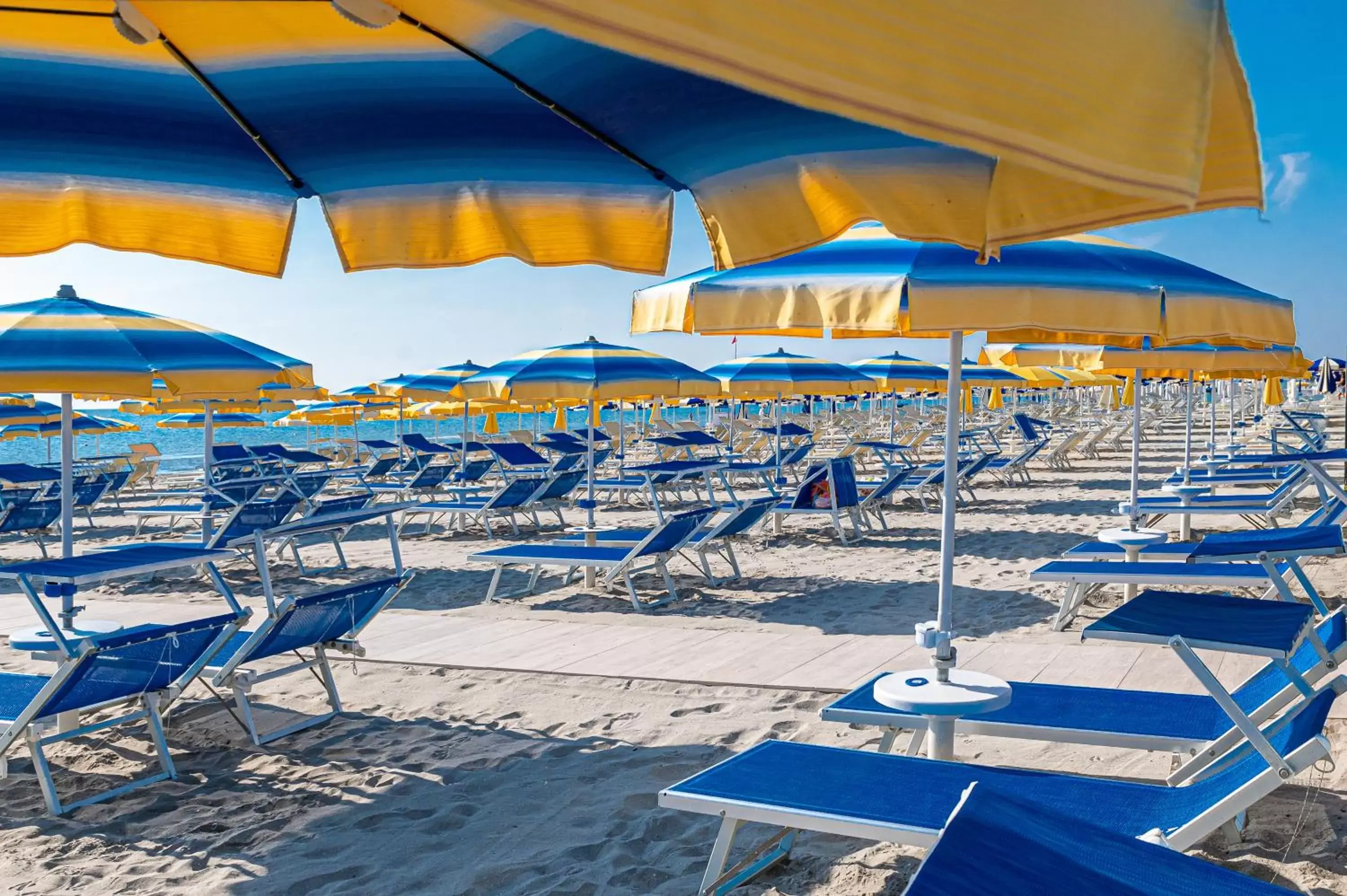 Beach in Hotel Ausonia