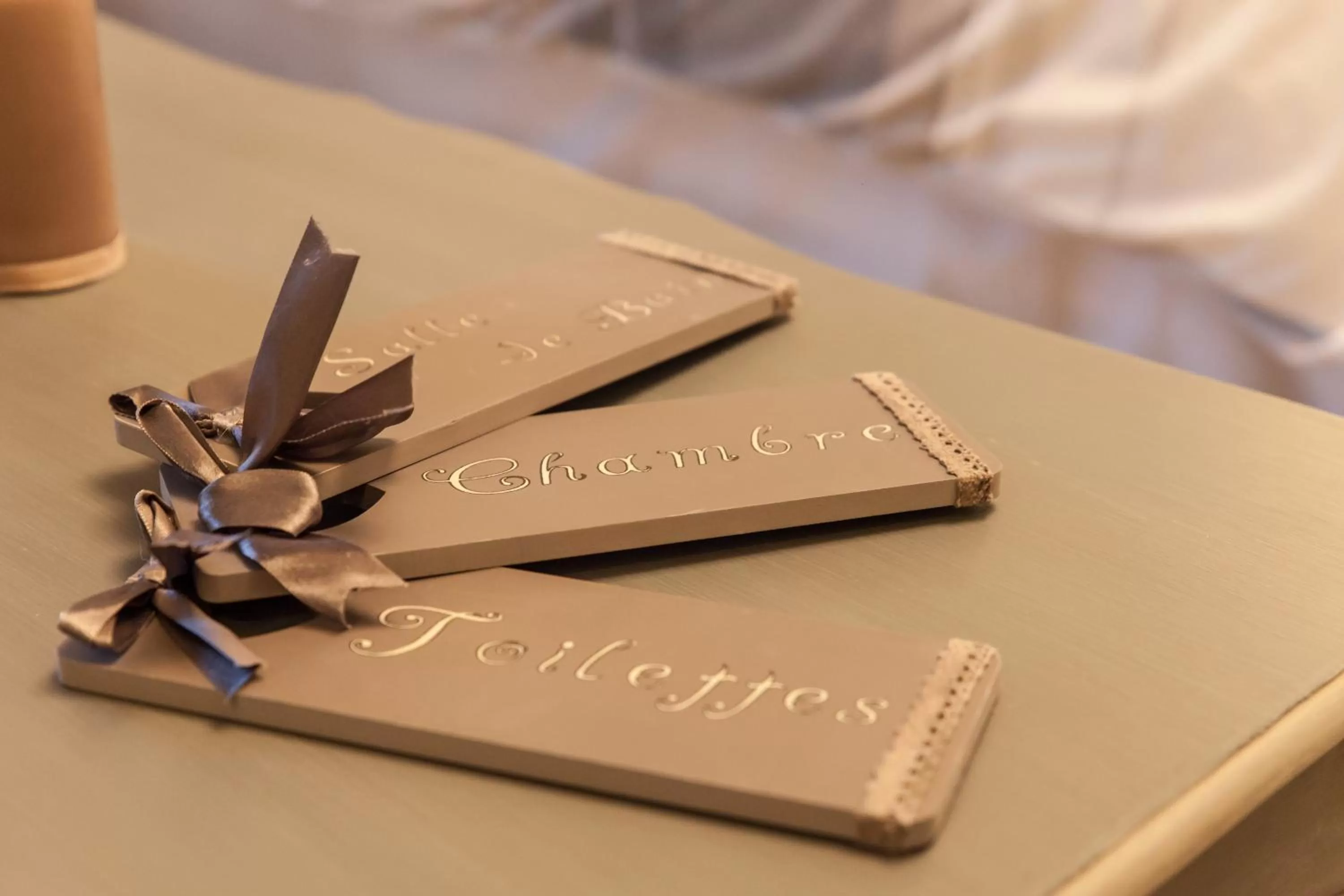 Decorative detail in Chambres d'hôtes Nuits Campagnardes