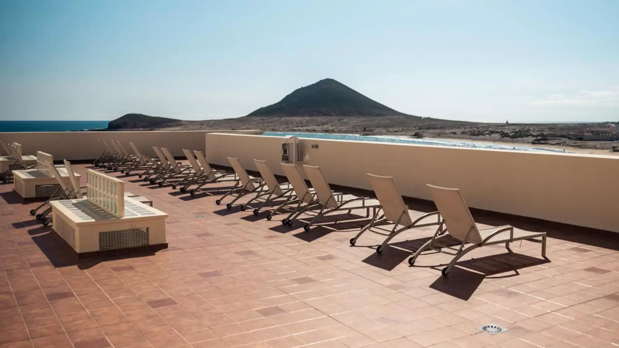 Balcony/Terrace in Hotel Médano