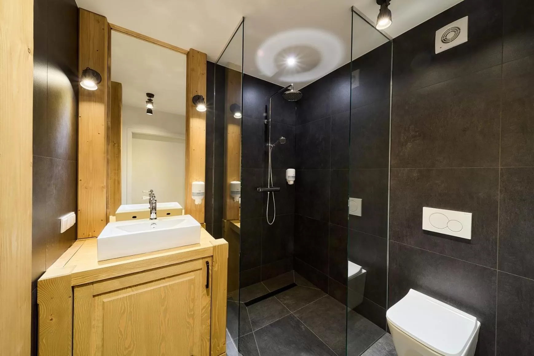 Bathroom in Aparthotel Giewont