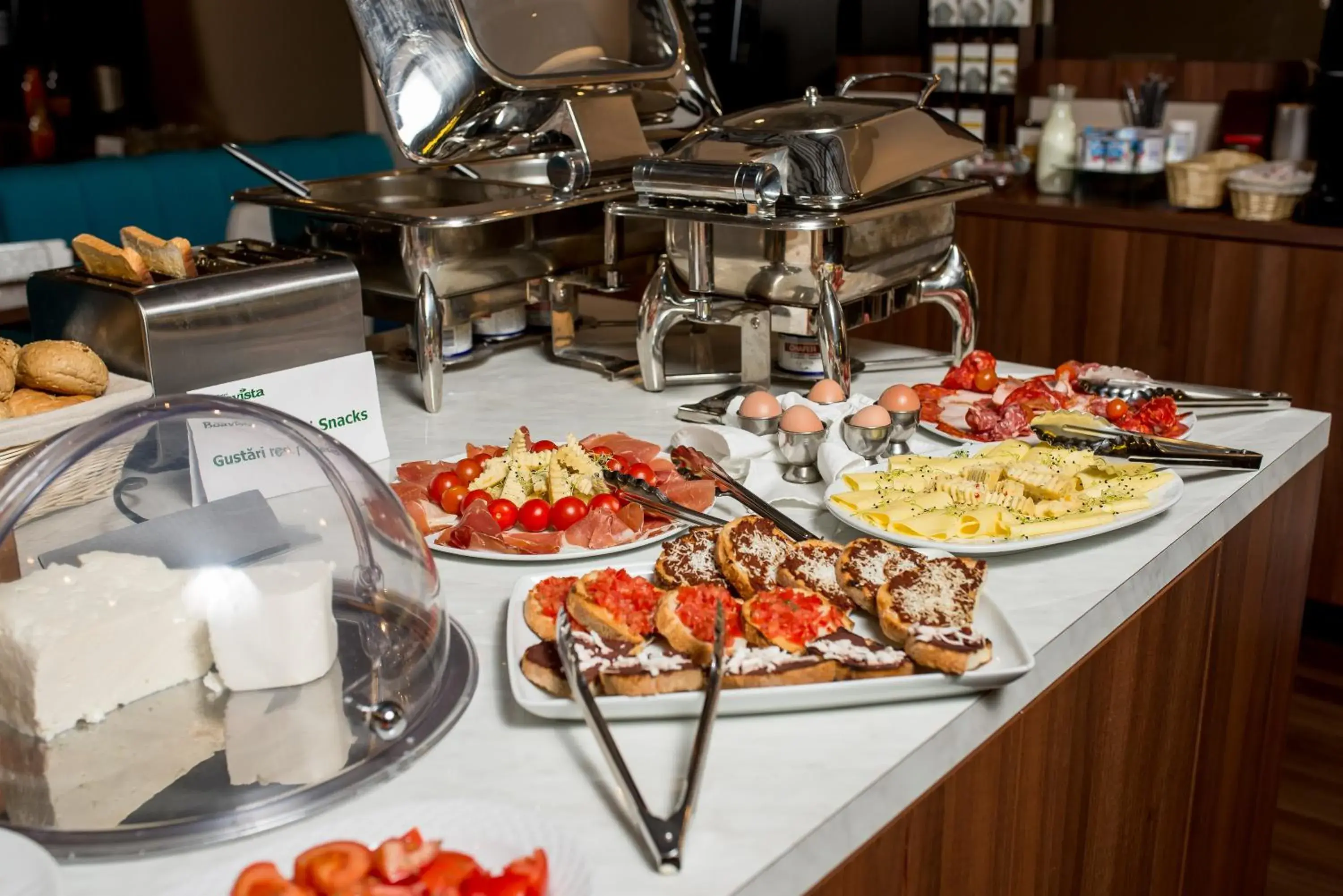 Buffet breakfast in Hotel Boavista