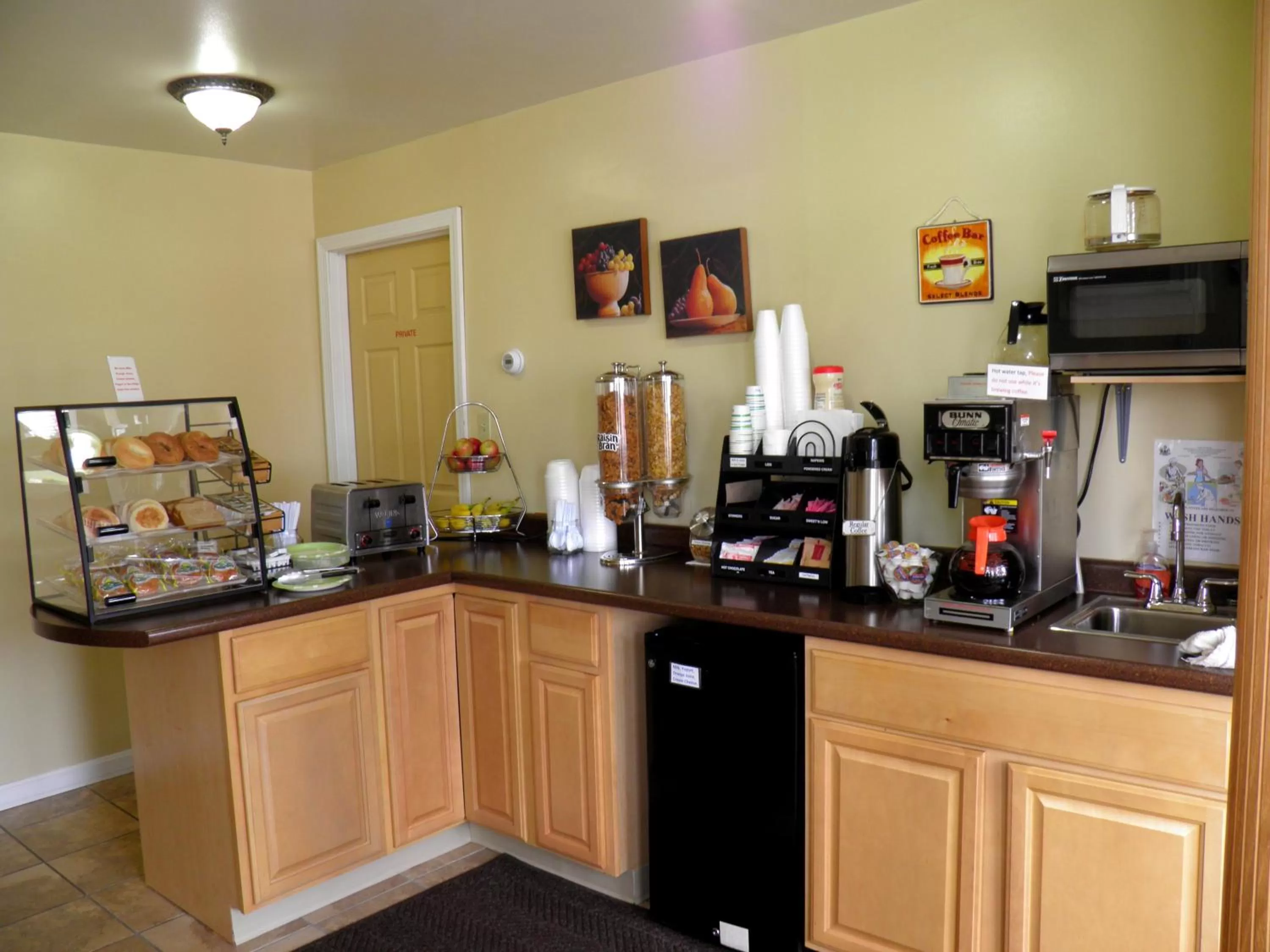 Food close-up in Travelers Inn