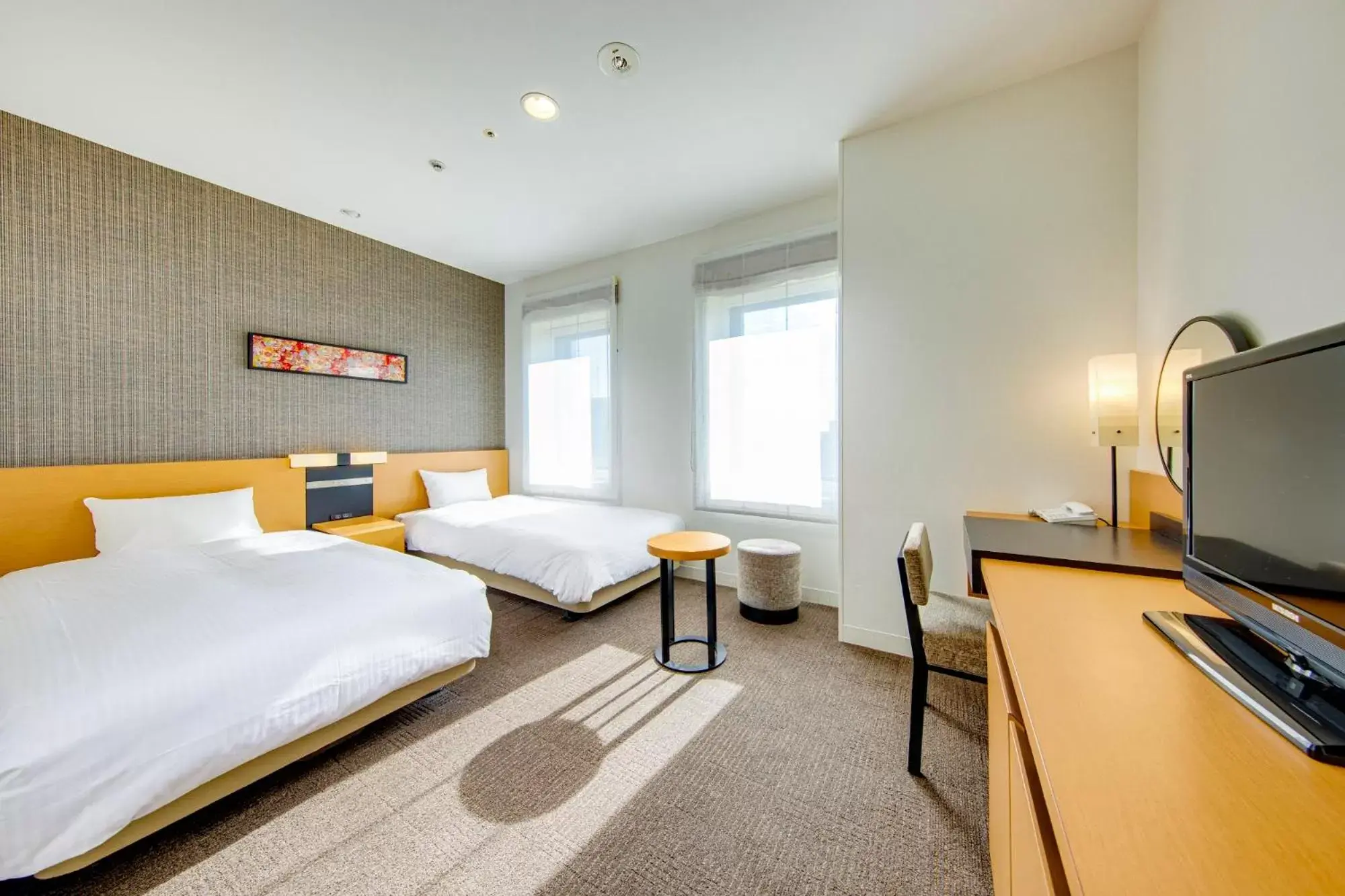 Bed in Miyako City Kintetsu Kyoto Station Bed in Miyako City Kintetsu Kyoto Station