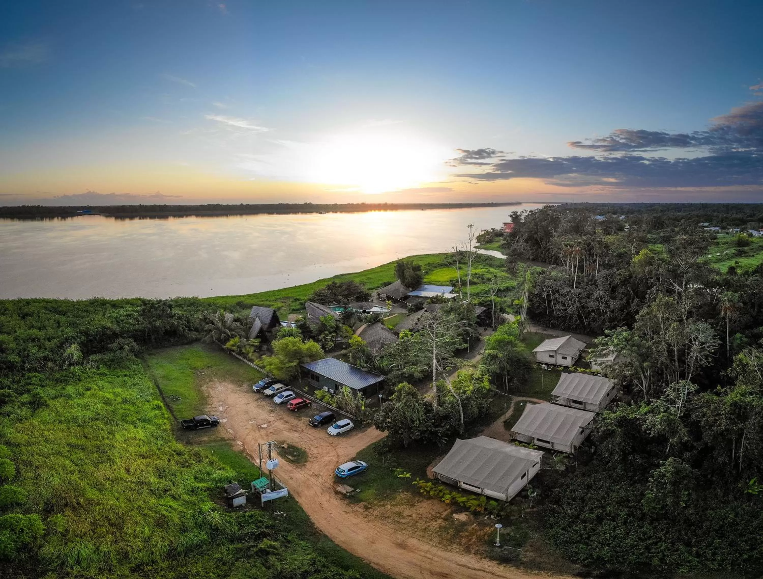 Property building in Houttuyn Wellness River Resort