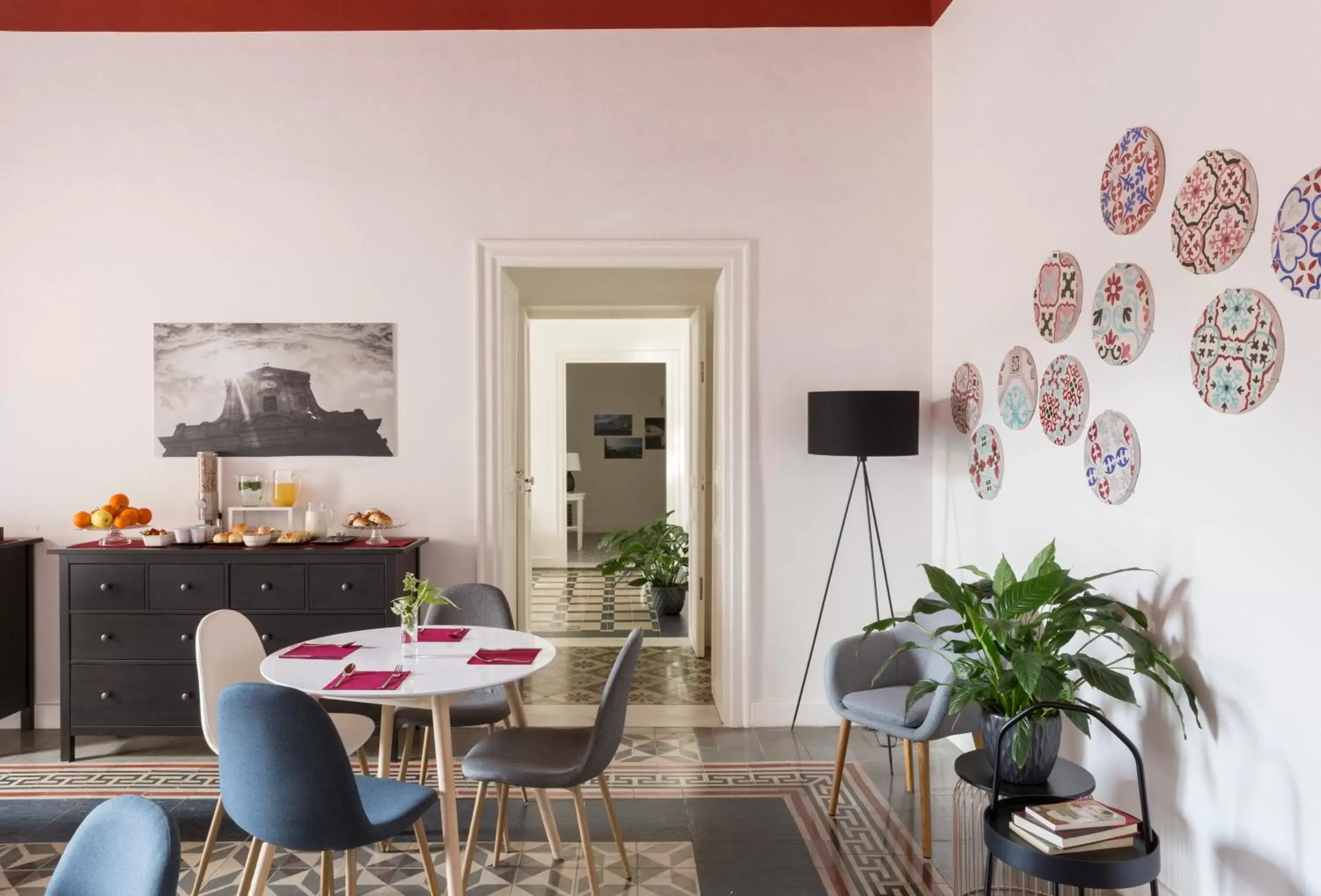 Lounge or bar, Dining Area in B&B Palazzo Corselli