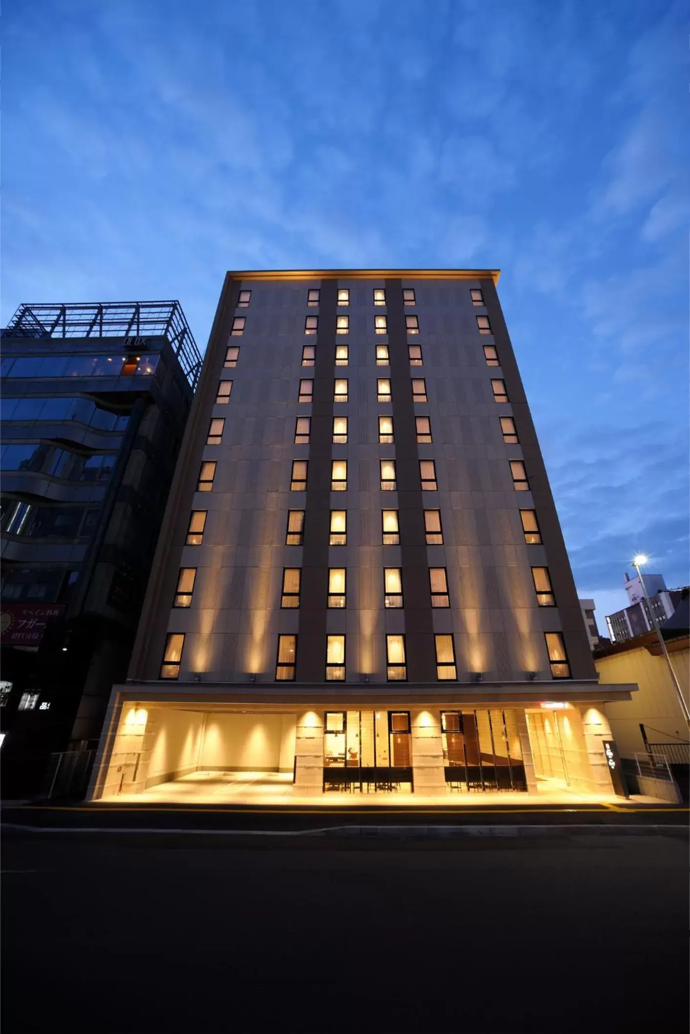 Facade/entrance in Hotel Nets Sapporo