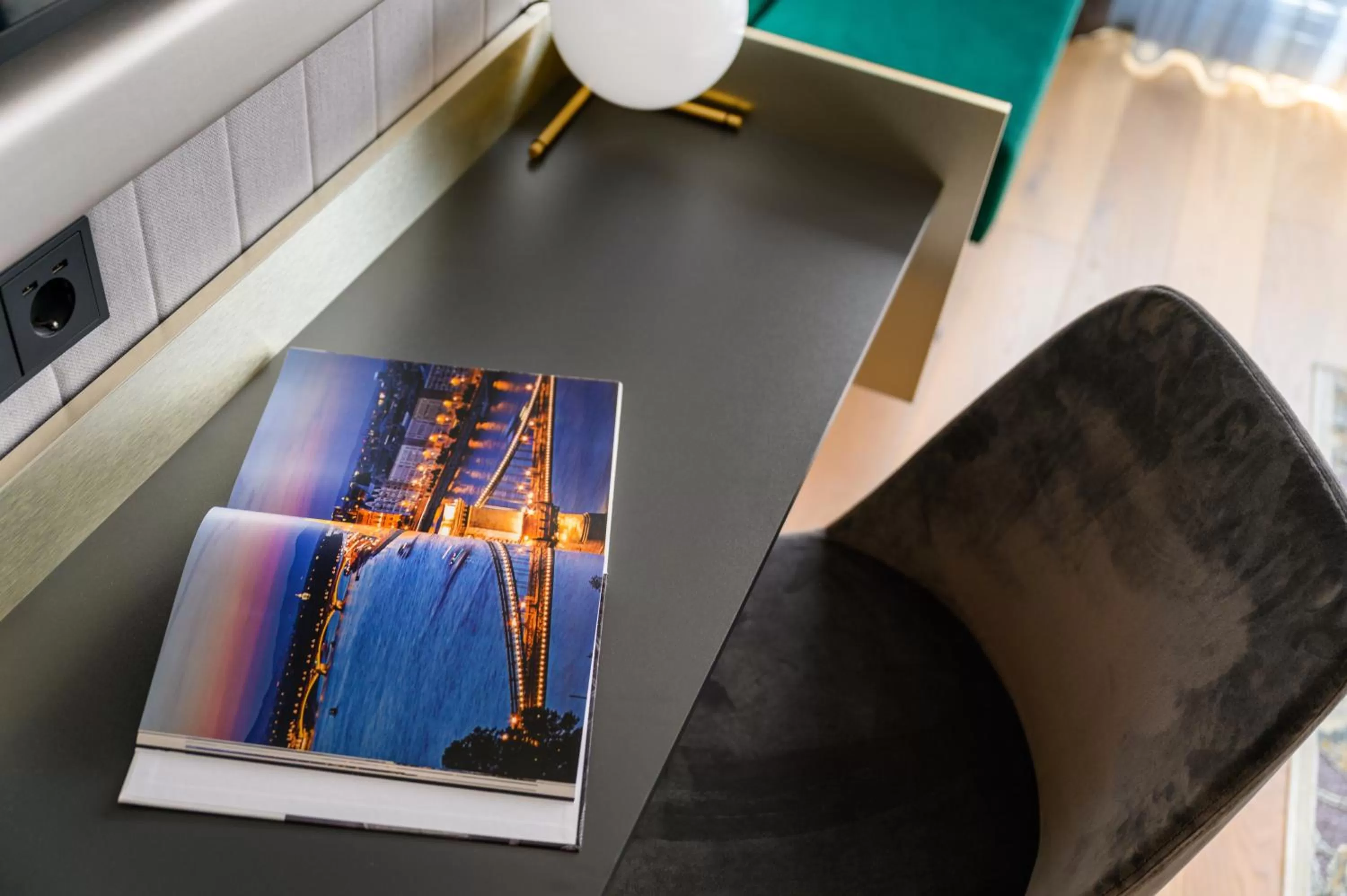 Decorative detail in Emerald Downtown Luxury Suites by Continental Group