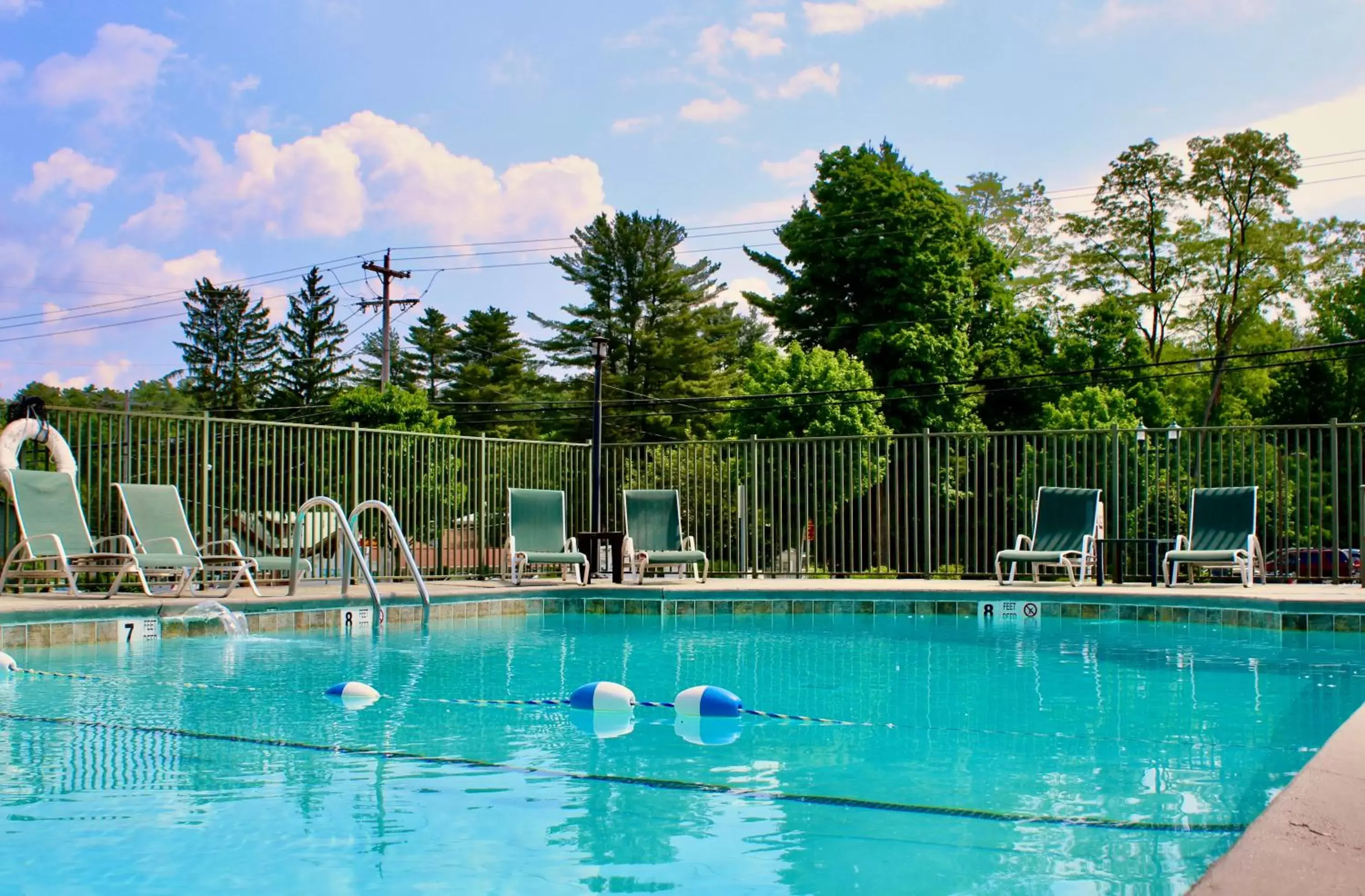 Swimming Pool in Super 8 by Wyndham Lake George/Downtown