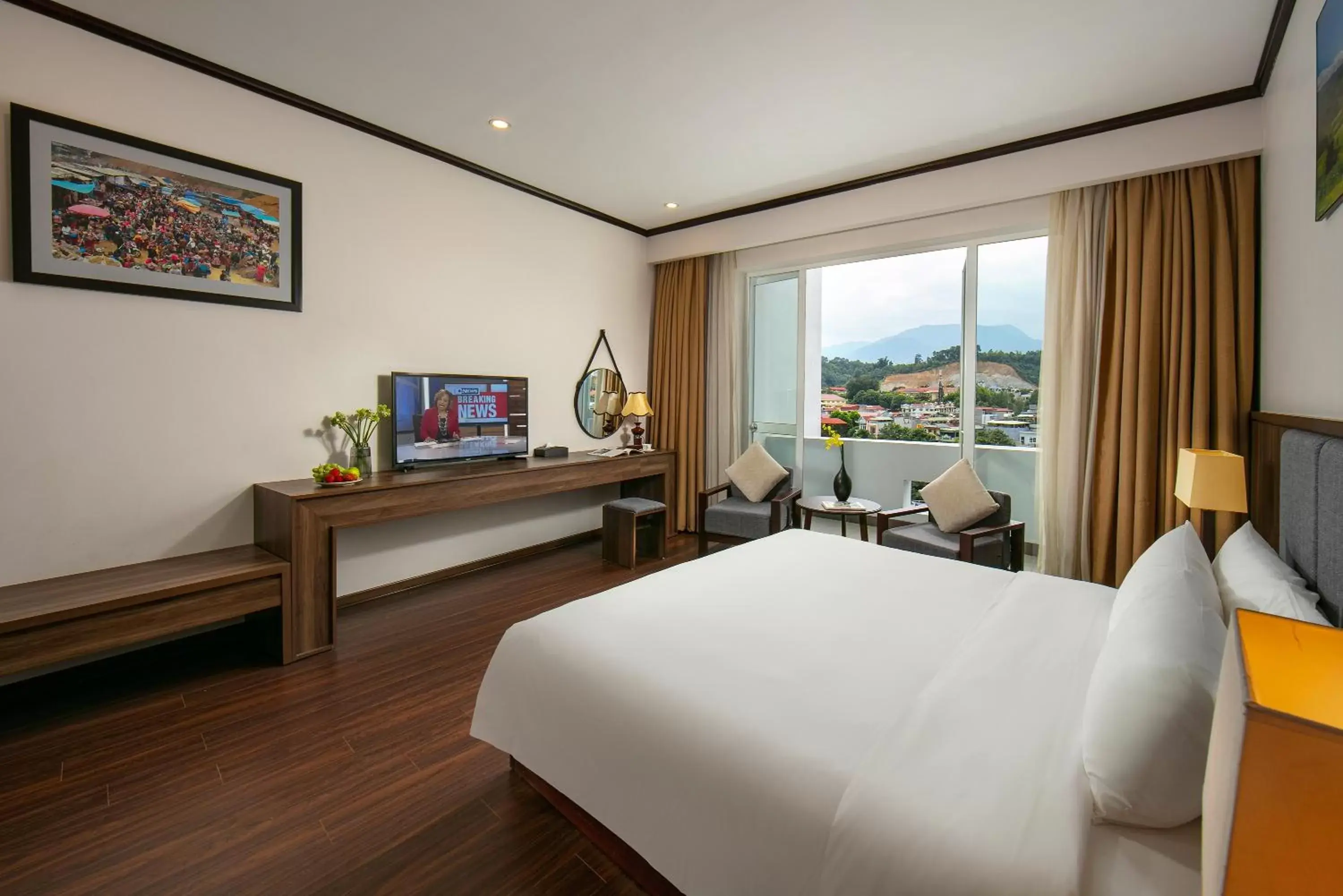Bedroom in Lao Cai Star Hotel