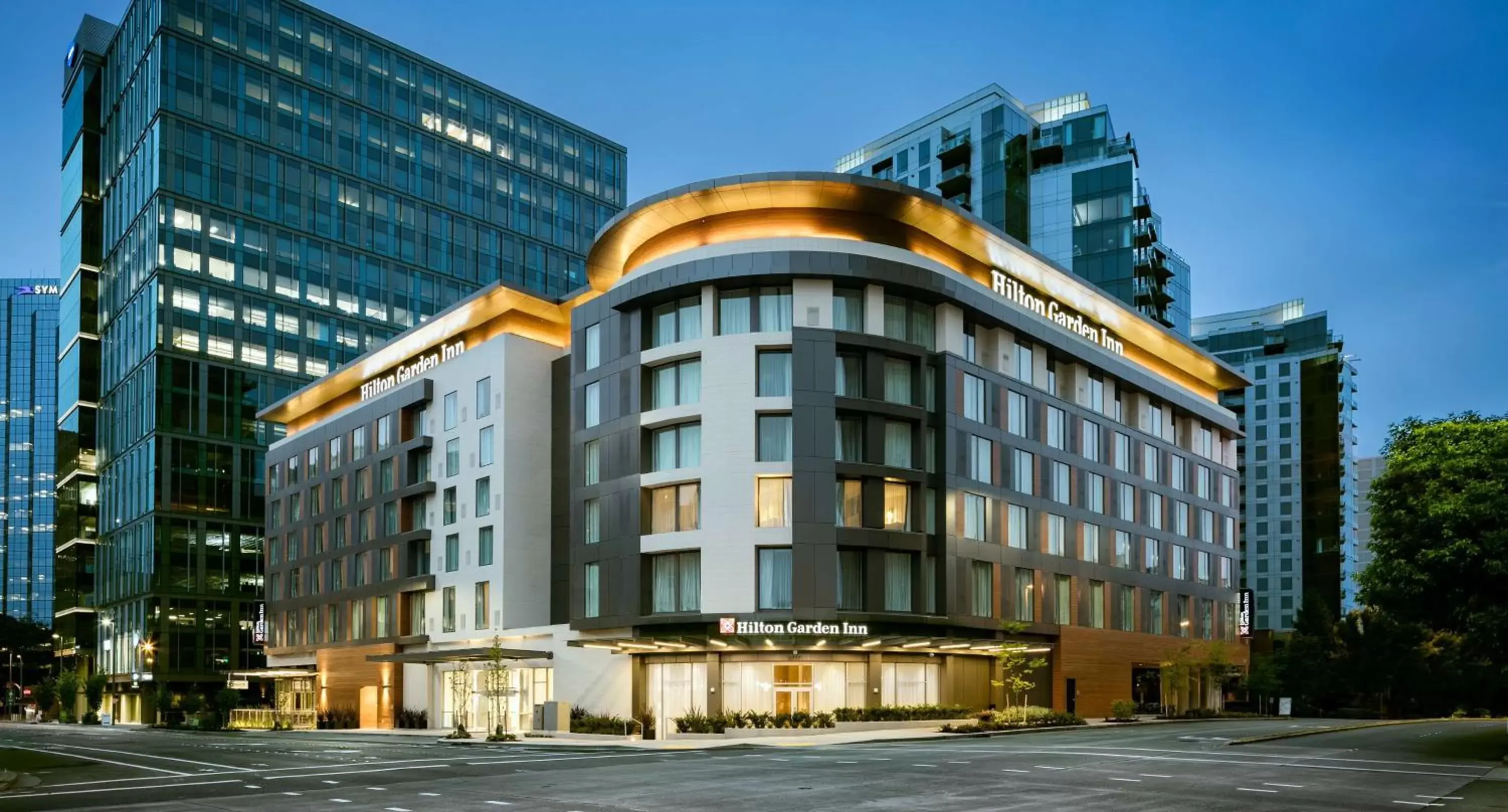 Property Building in Hilton Garden Inn Seattle Bellevue Downtown, WA