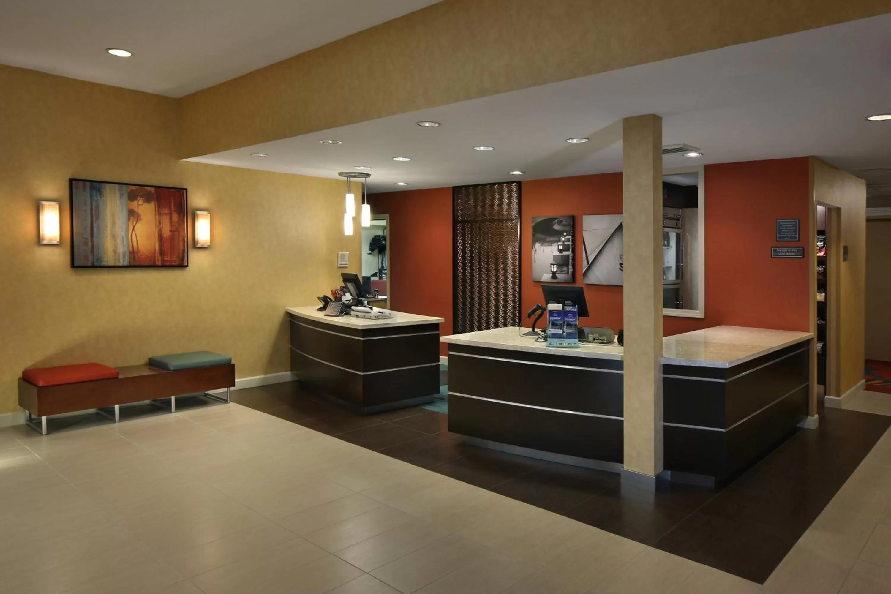 Lobby or reception in Residence Inn Mystic Groton