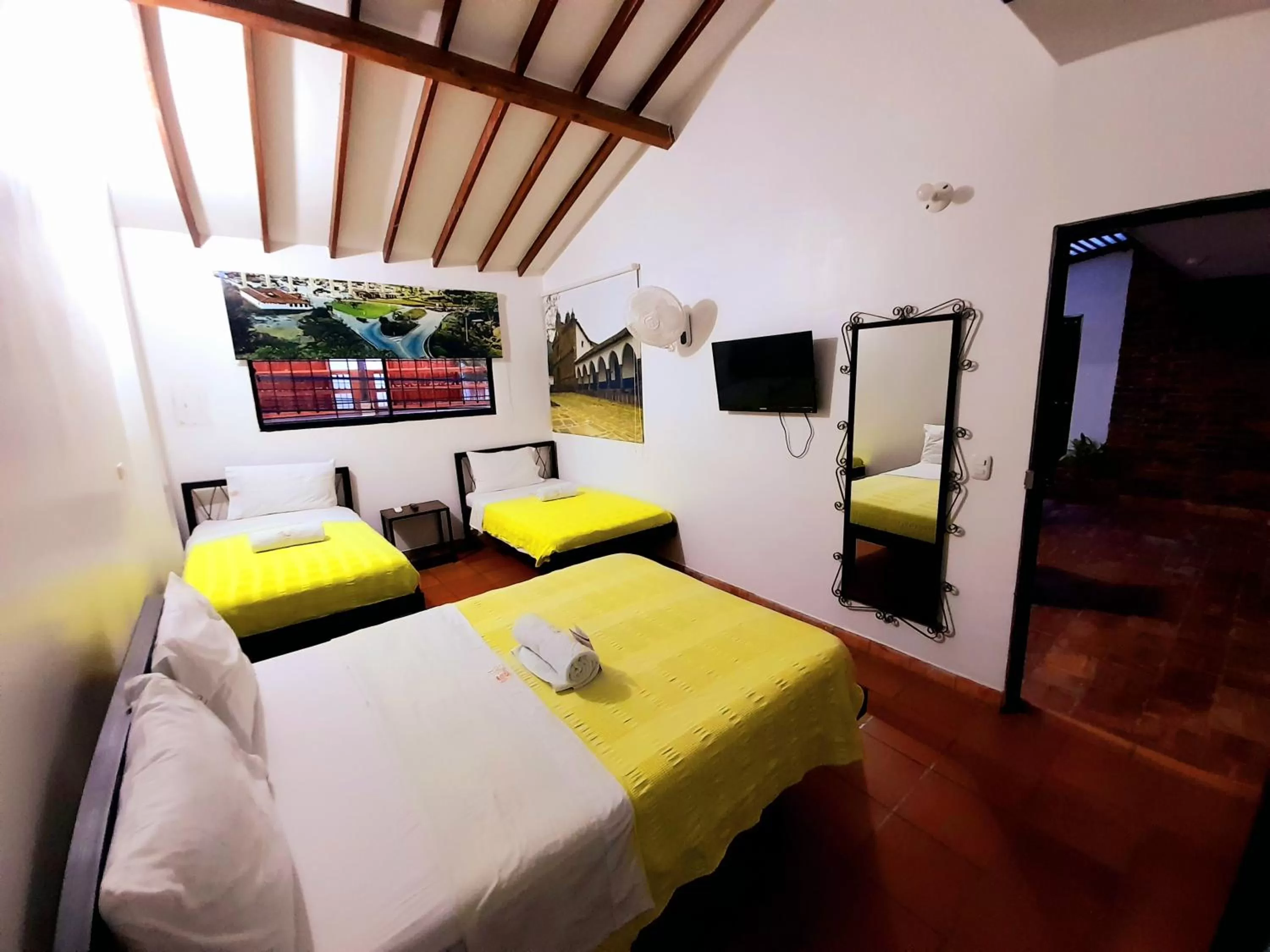Photo of the whole room, Bed in Hotel Villa Del Socorro