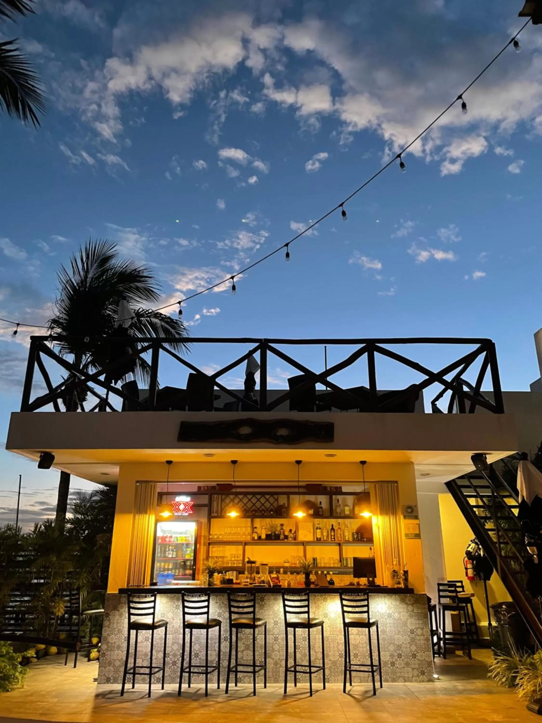 Lounge or bar in Hotel Aldea 19 Bacalar