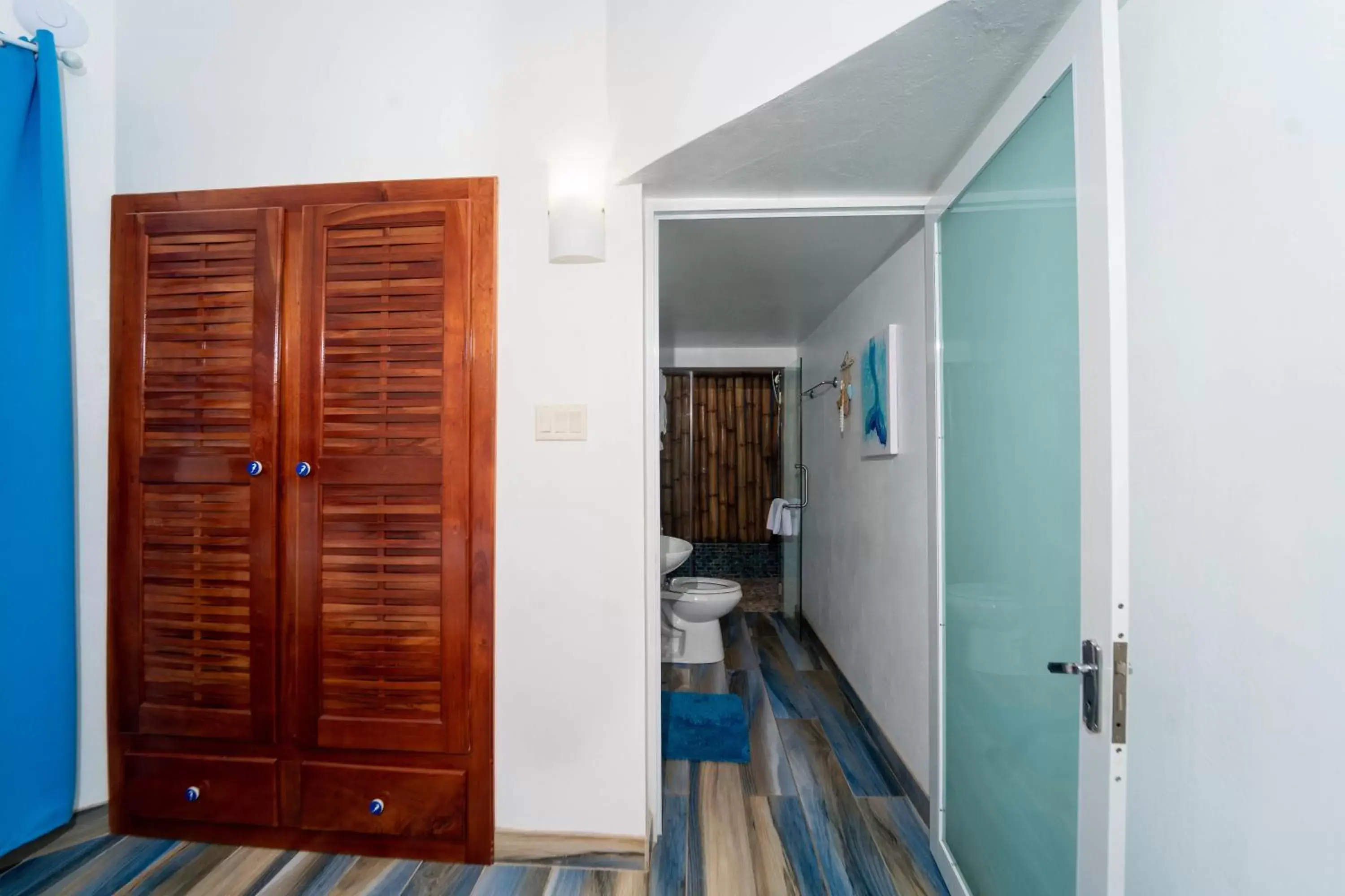 Bathroom in Blue Skies Beach Resort