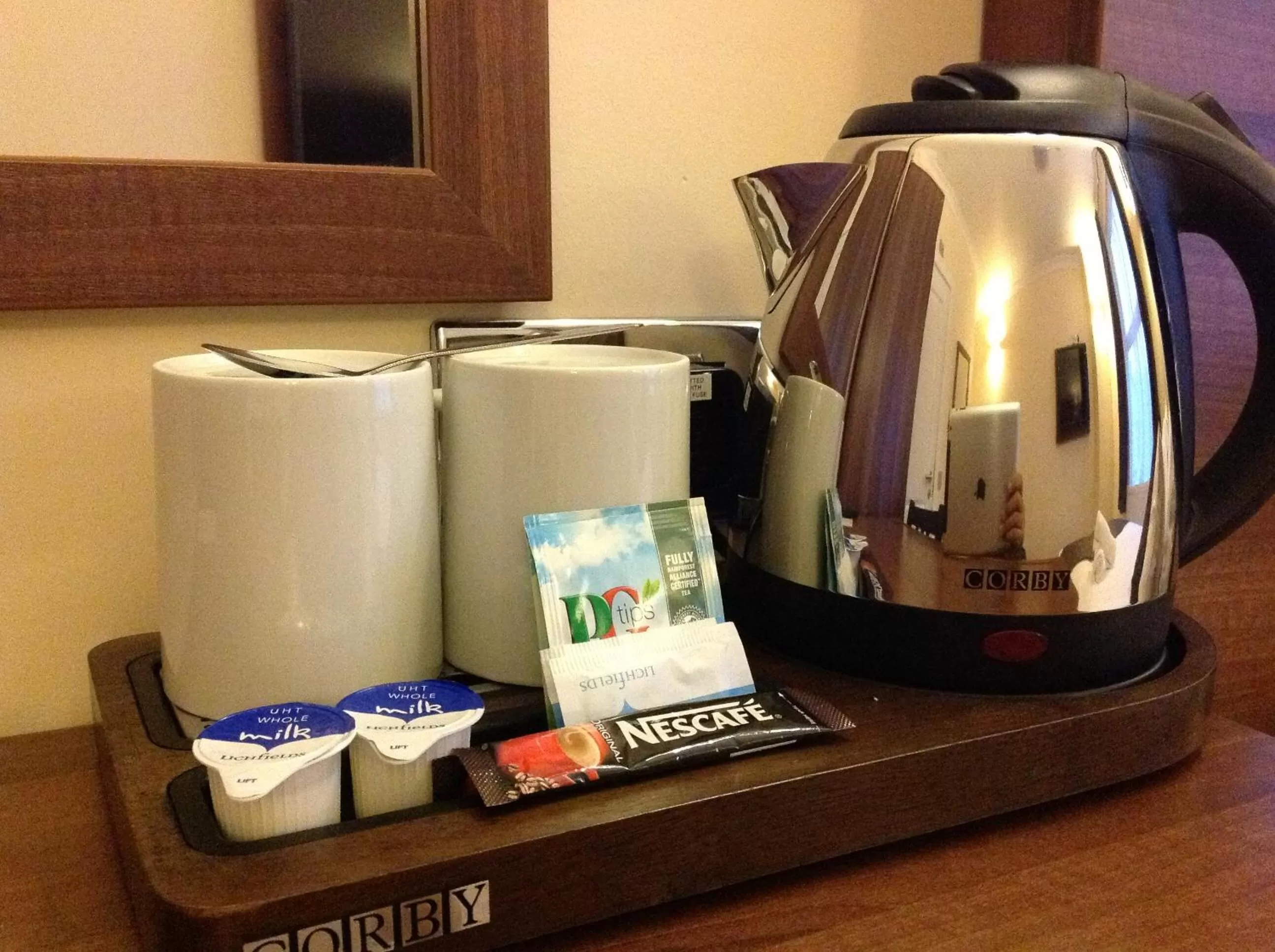 Coffee/tea facilities in Prince Regent Hotel Excel London