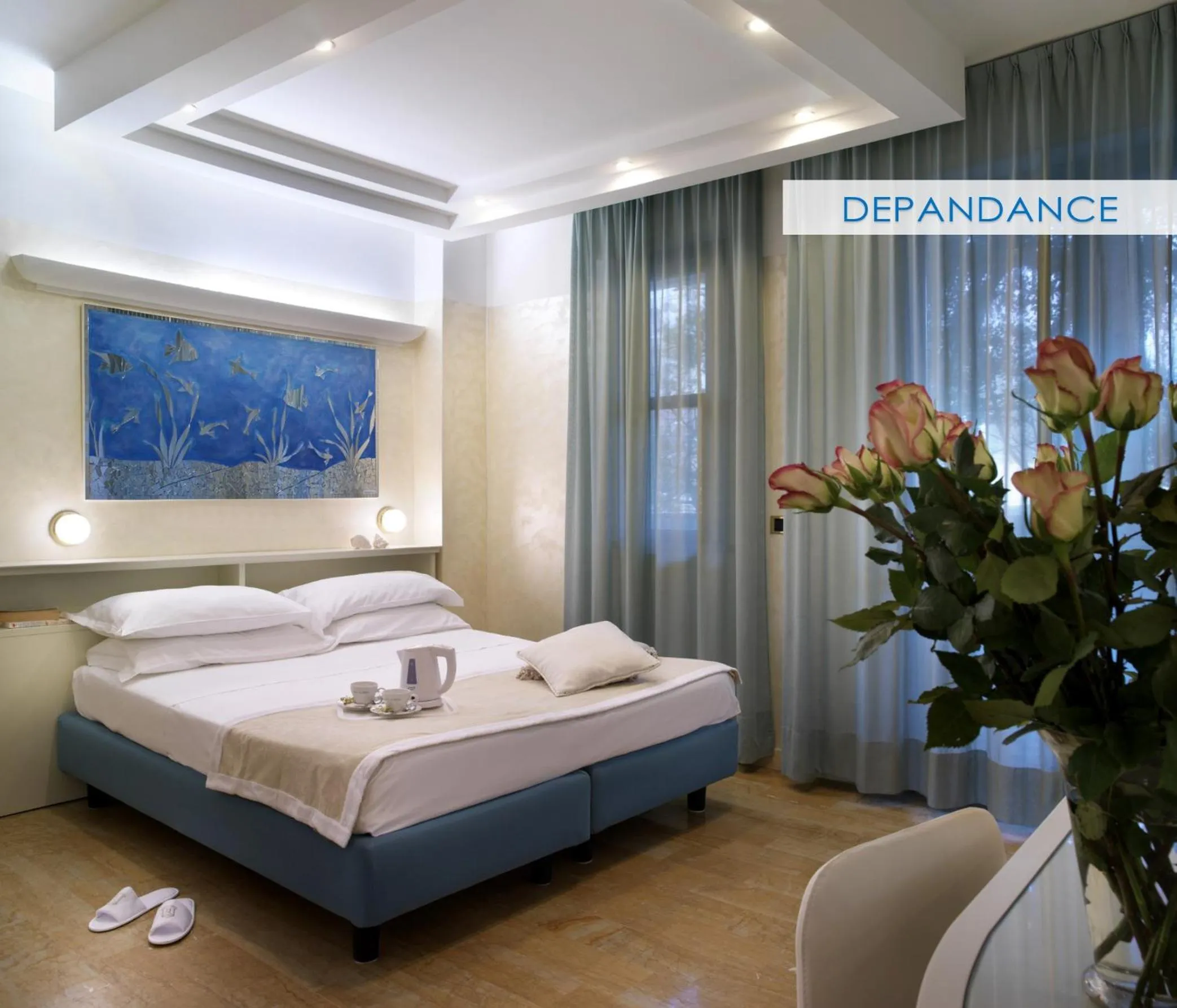 Bed in Hotel Feldberg