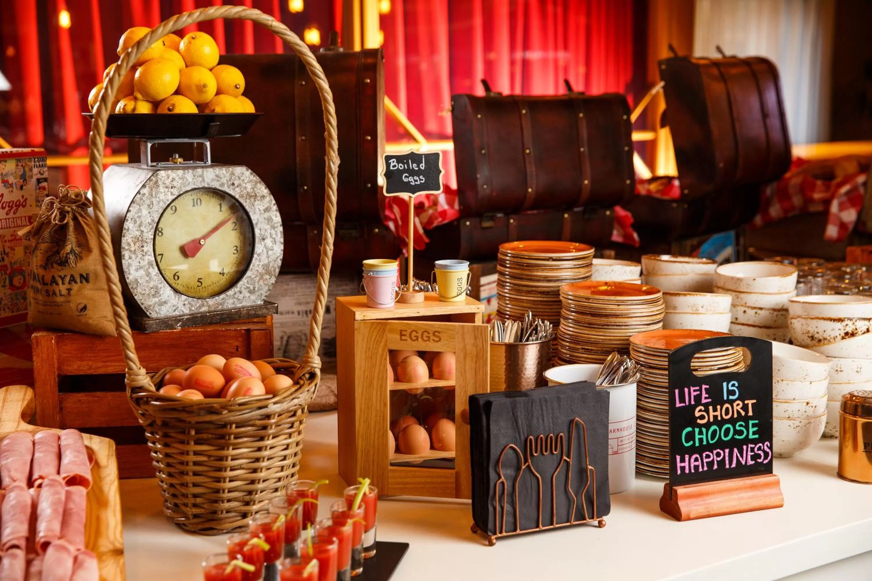 Continental breakfast in ibis Styles London Southwark - near Borough Market