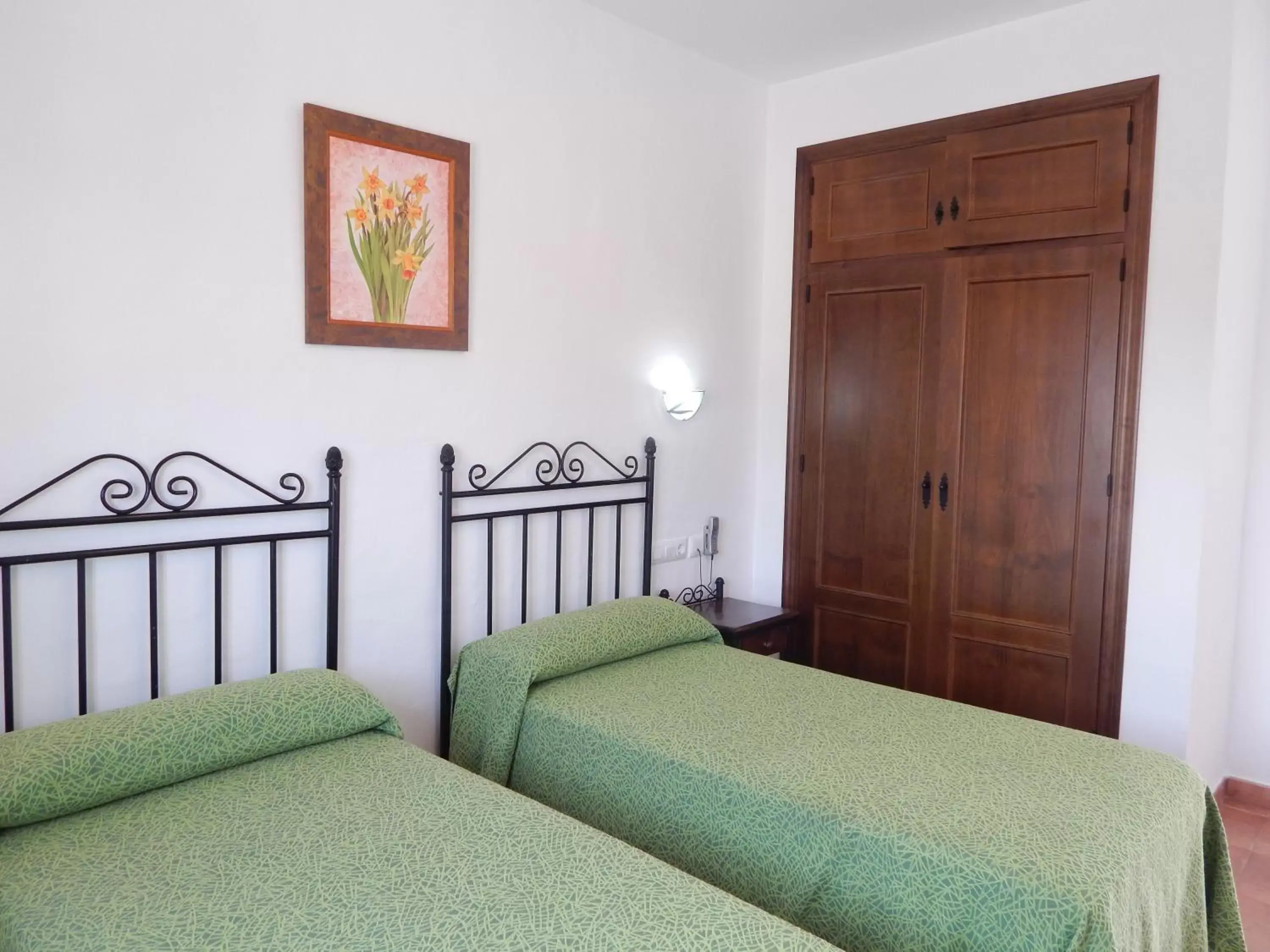 Bed in Hotel Cortijo Los Gallos