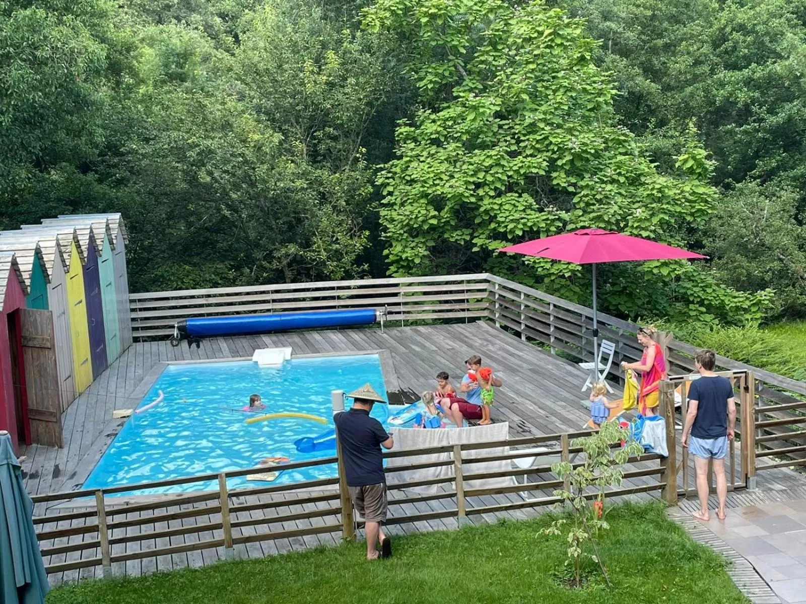 Swimming pool in Les Cabanons