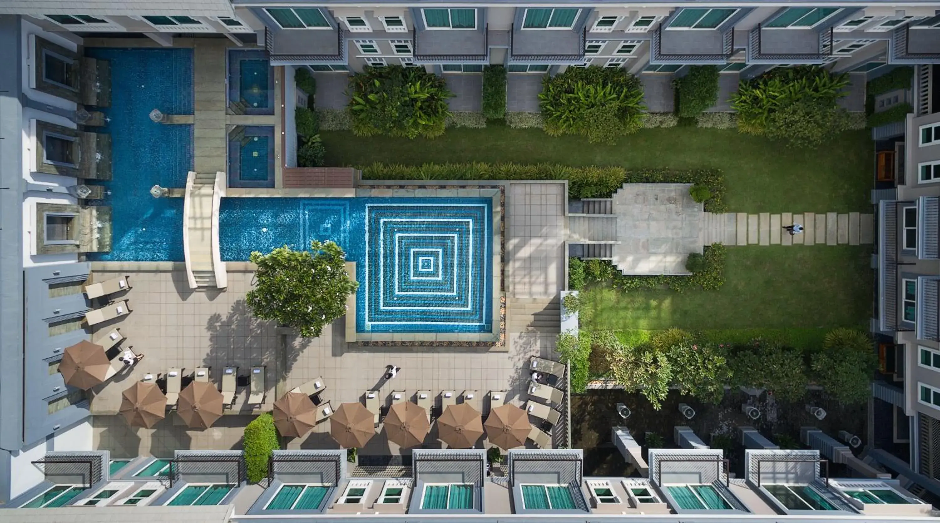 Bird's eye view in J7 Angkor Hotel Bird's eye view in J7 Angkor Hotel