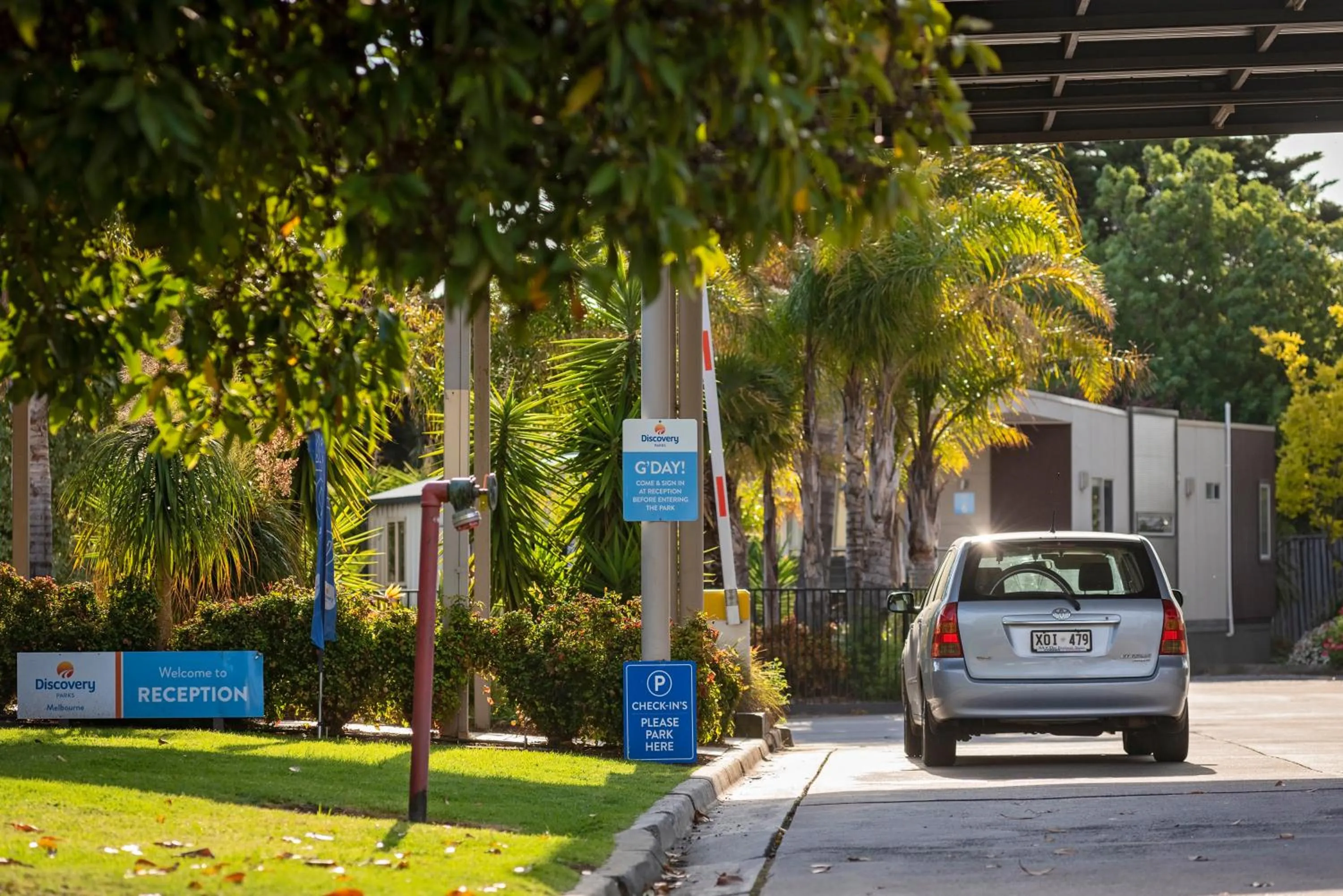 Facade/entrance in Discovery Parks - Melbourne