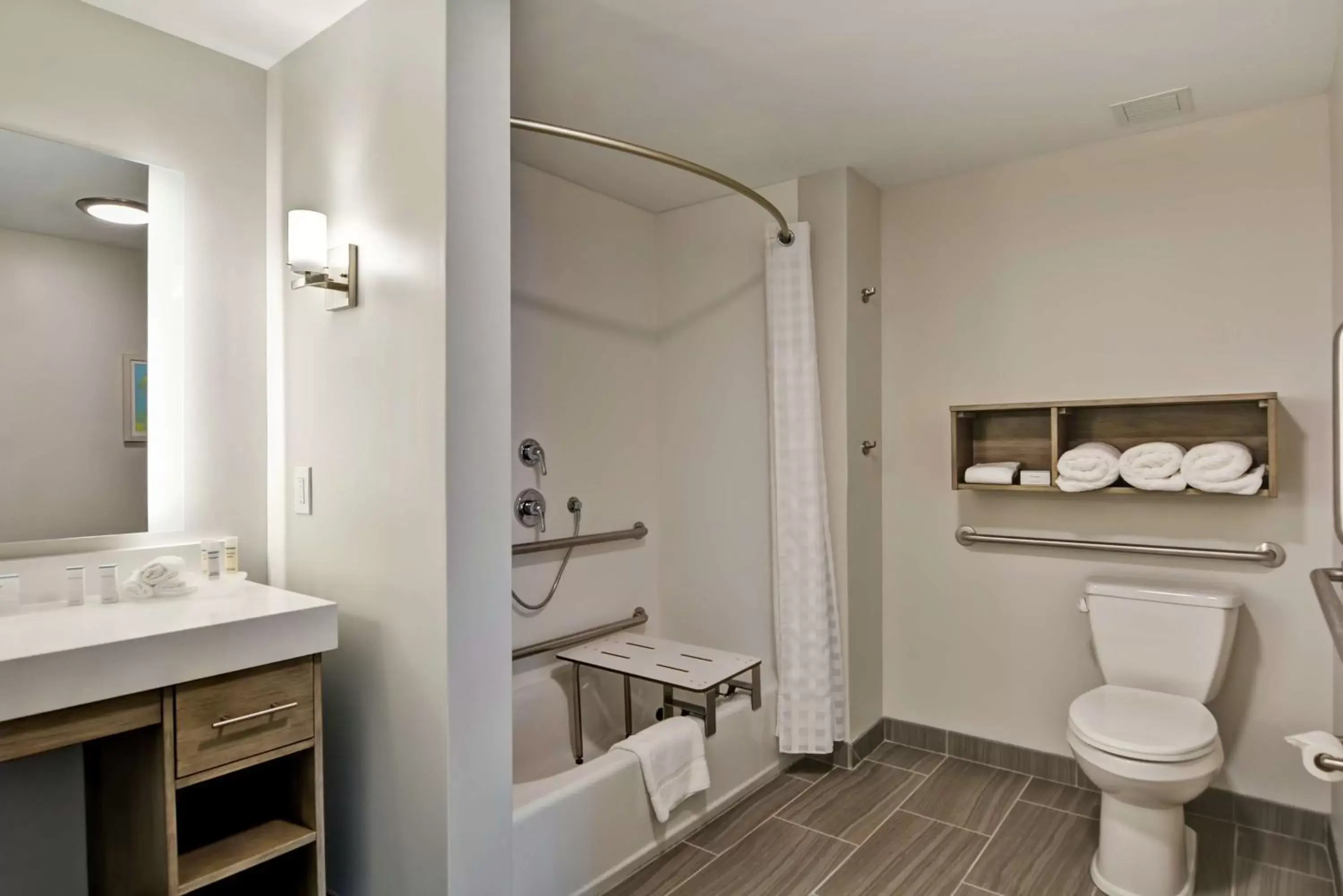 Bathroom in Homewood Suites By Hilton Hadley Amherst