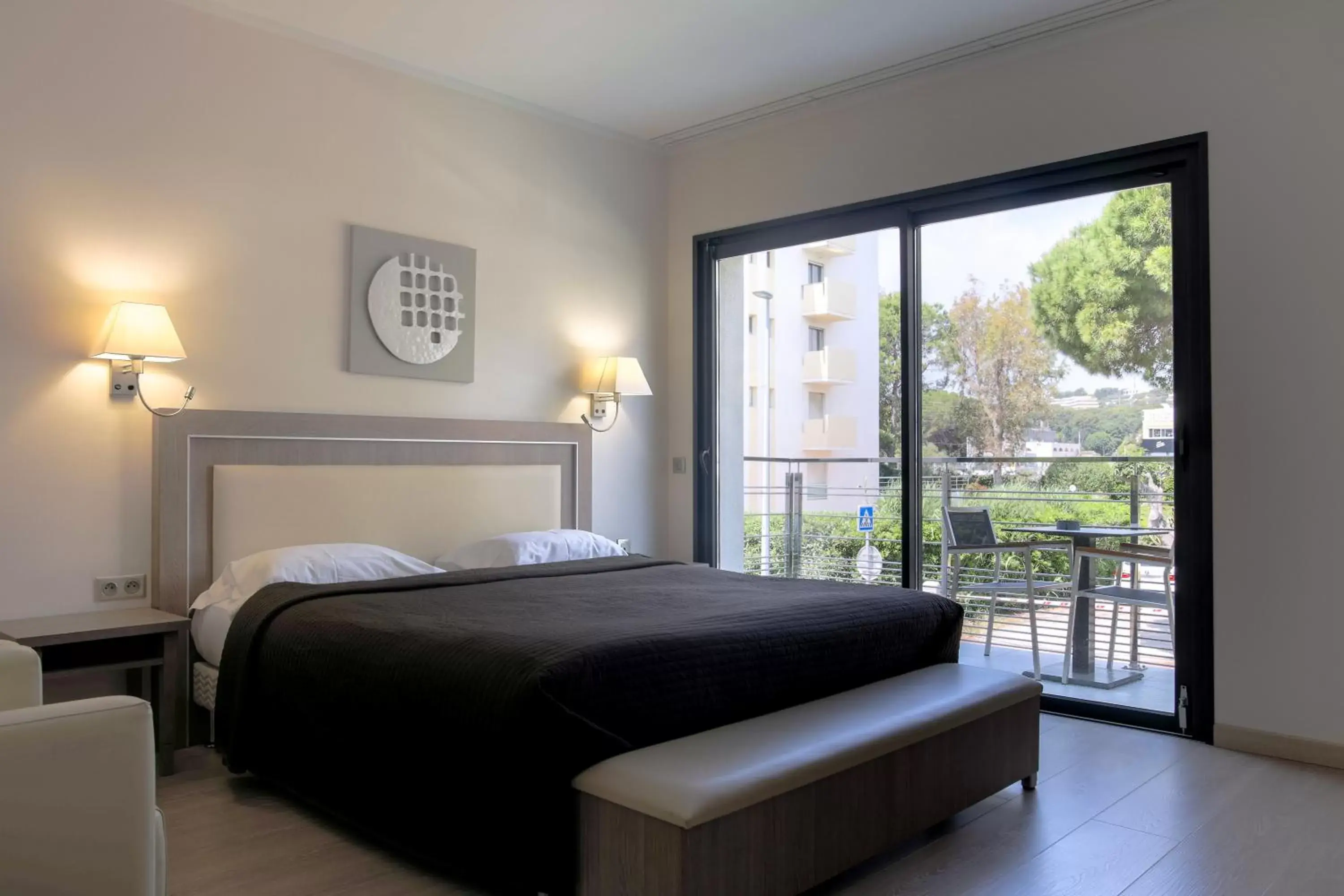 Bed in Villa Azur